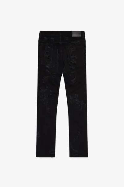 Tearaway Skinny Black Jeans sold by valabasas