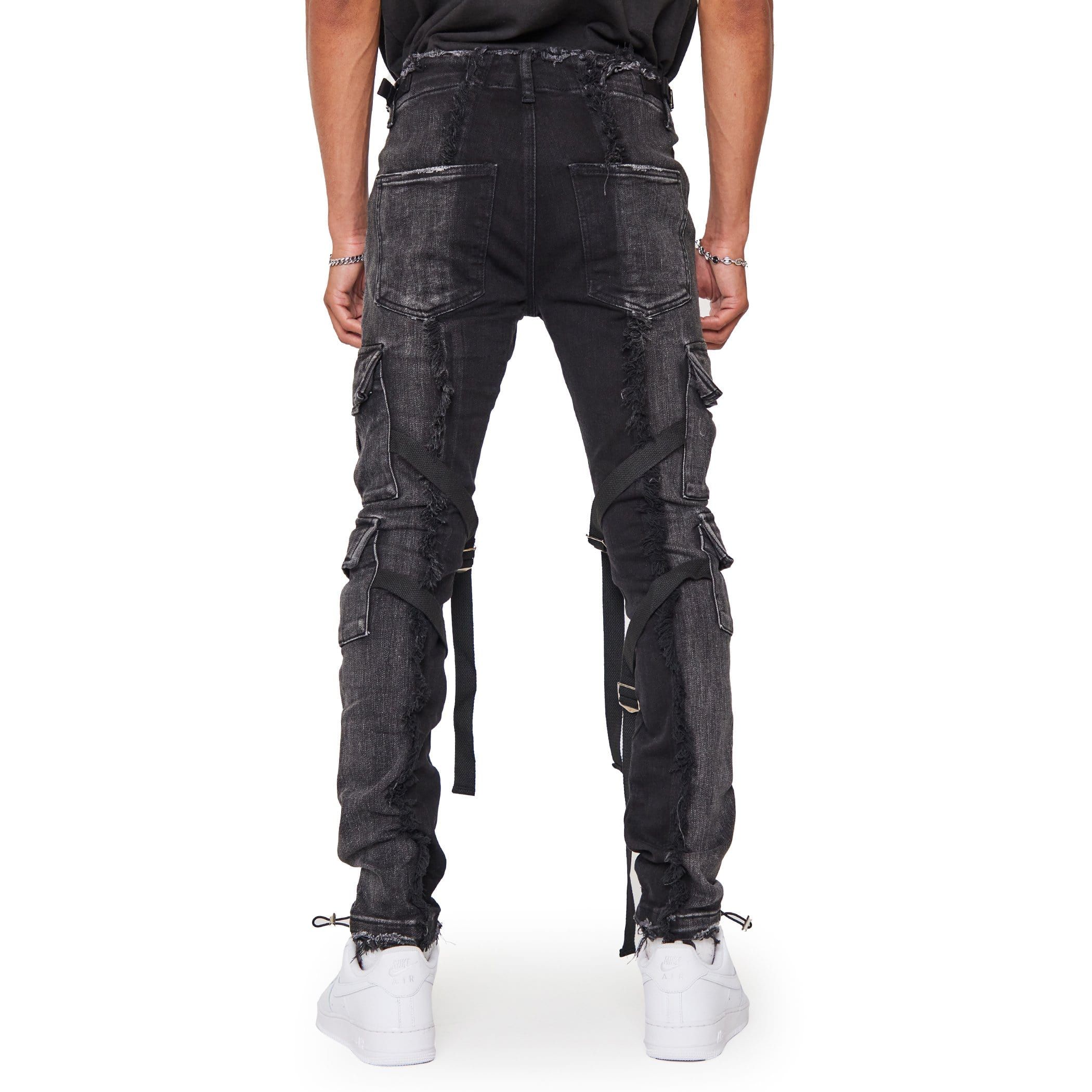 VALABASAS JEANS "APOLLO" GREY-BLACK sold by valabasas product image thumbnail 4