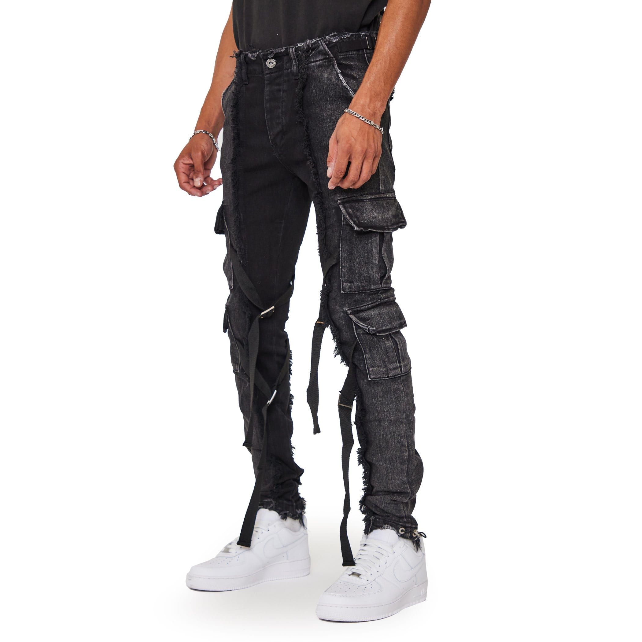 VALABASAS JEANS "APOLLO" GREY-BLACK sold by valabasas product image thumbnail 5