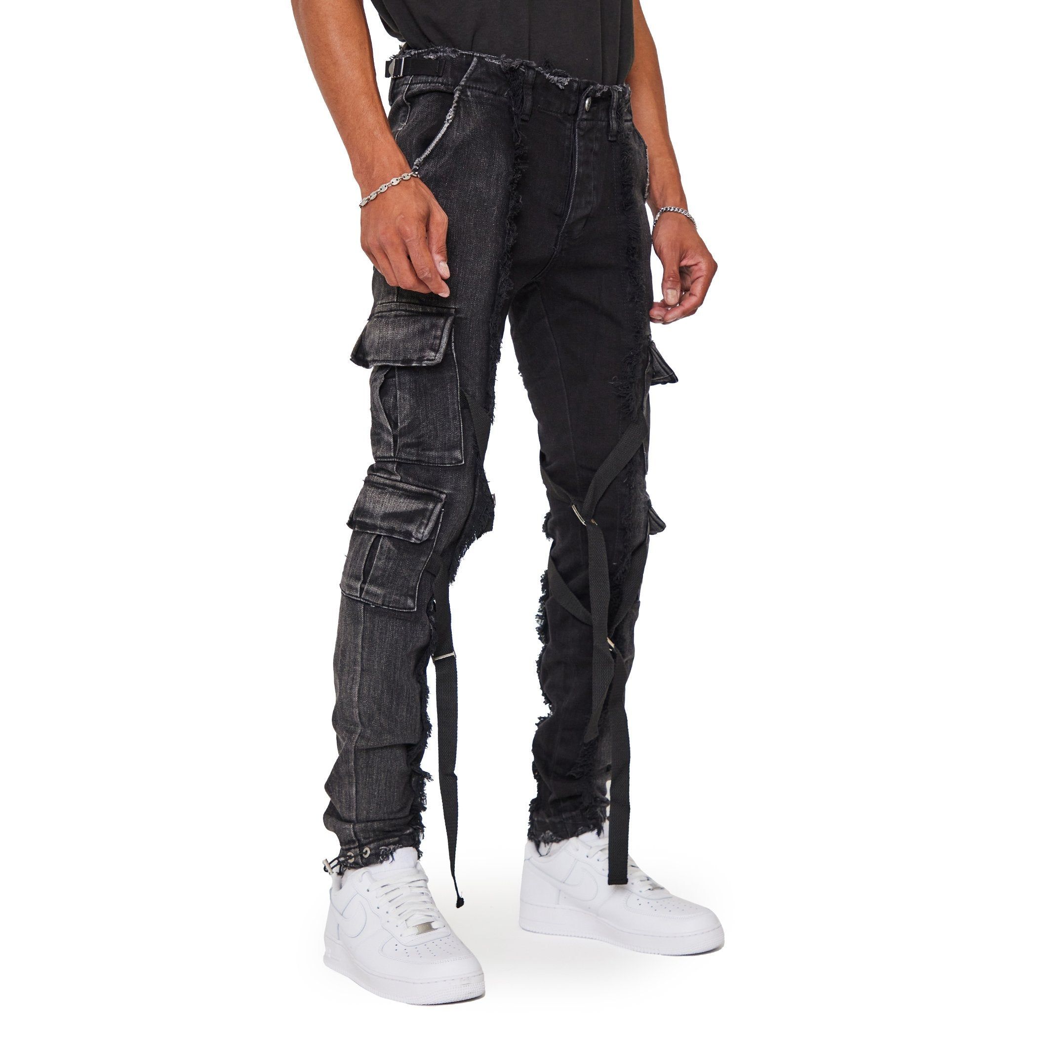 VALABASAS JEANS "APOLLO" GREY-BLACK sold by valabasas product image thumbnail 3