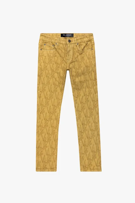 "V-INK" BLACK KHAKI SKINNY JEAN sold by valabasas