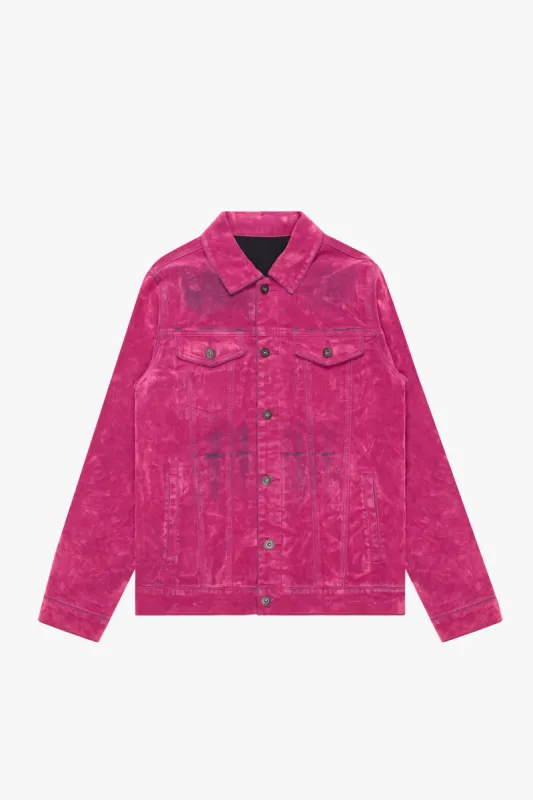 "VERDANT" SUEDE JACKET PINK sold by valabasas
