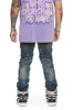 “VLOVE” DARK DIRTY WASH SKINNY JEAN sold by valabasas
