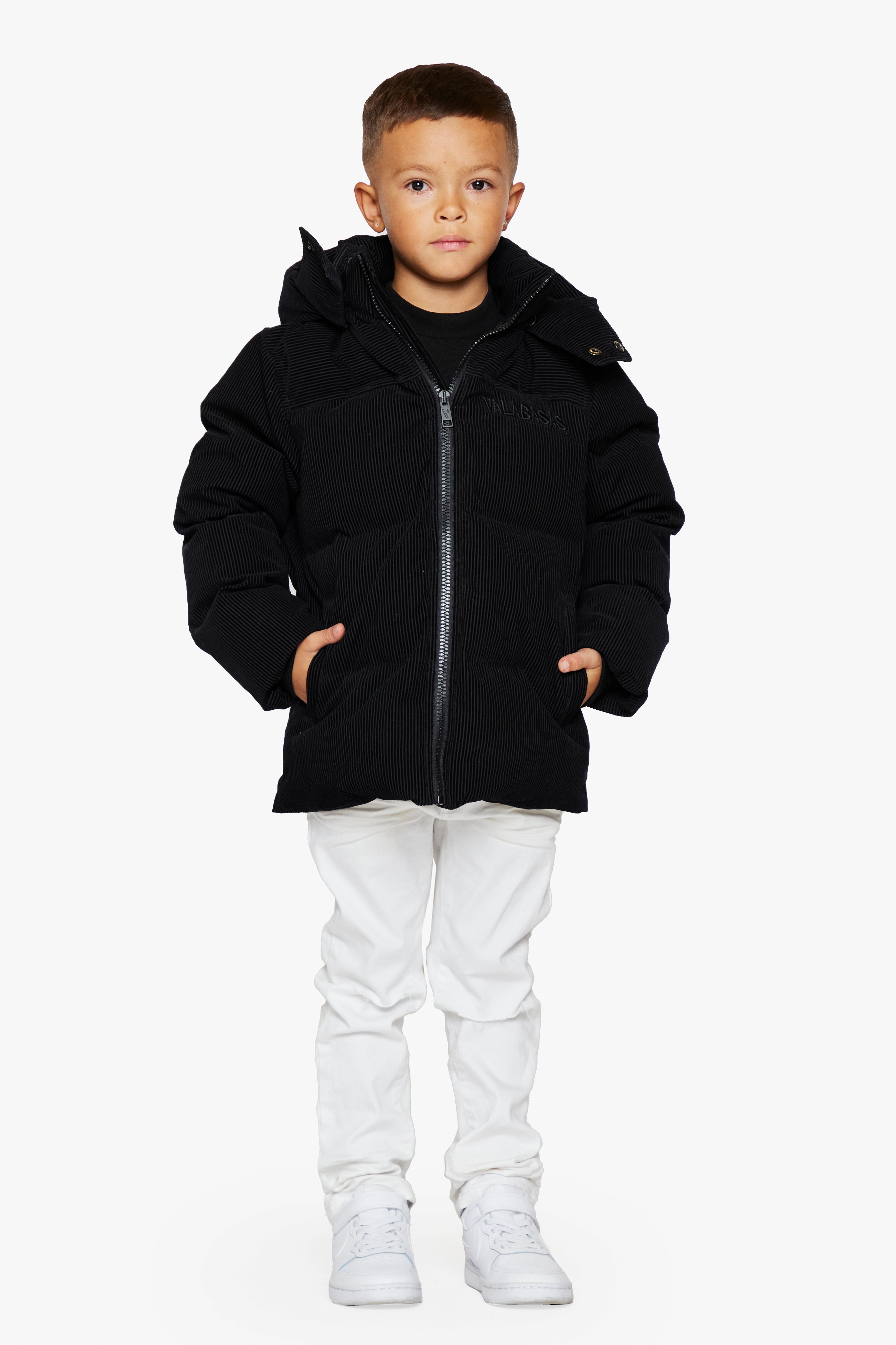 "GOYO" BLACK KIDS PUFFER JACKET sold by valabasas product image thumbnail 3