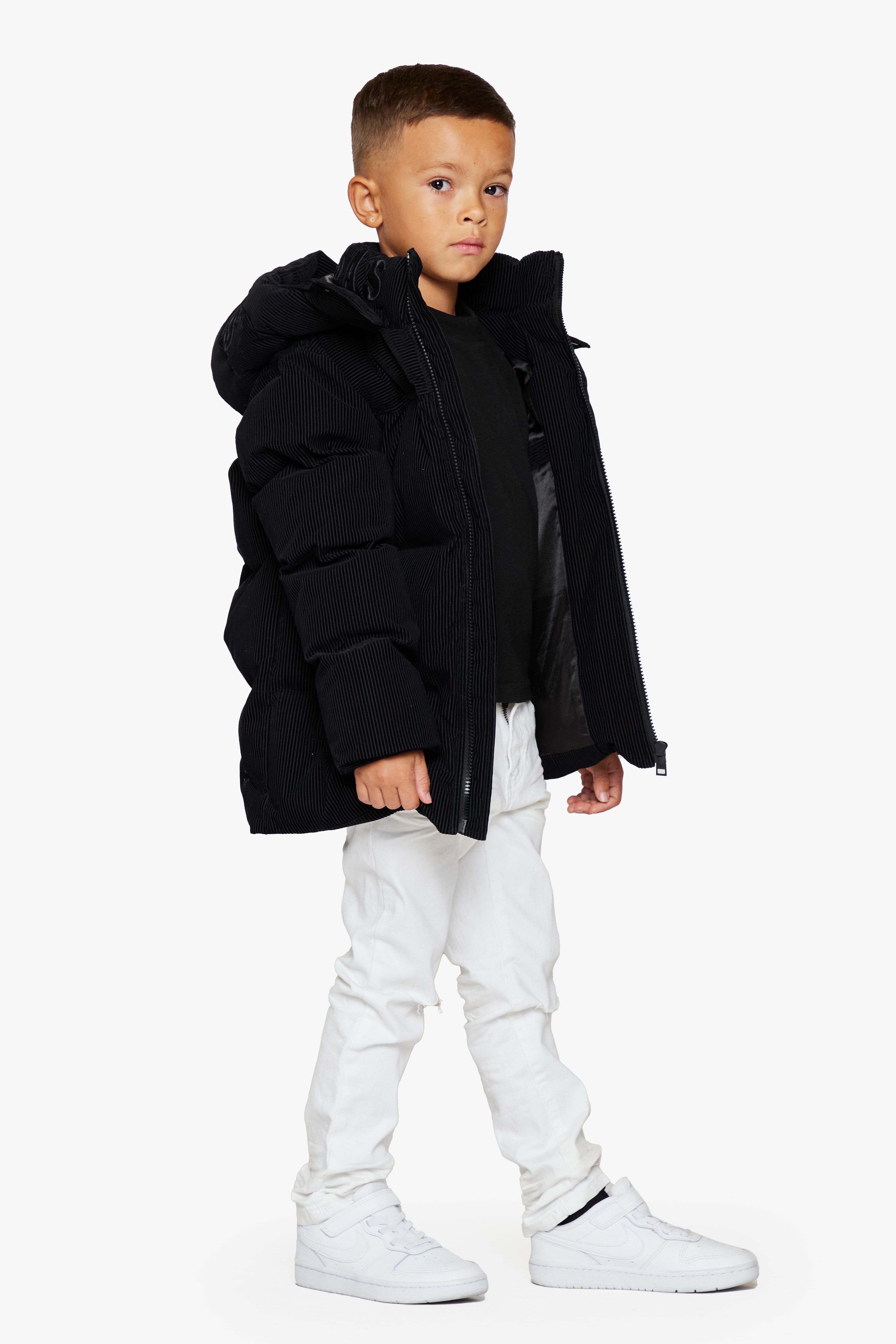 "GOYO" BLACK KIDS PUFFER JACKET sold by valabasas product image thumbnail 5