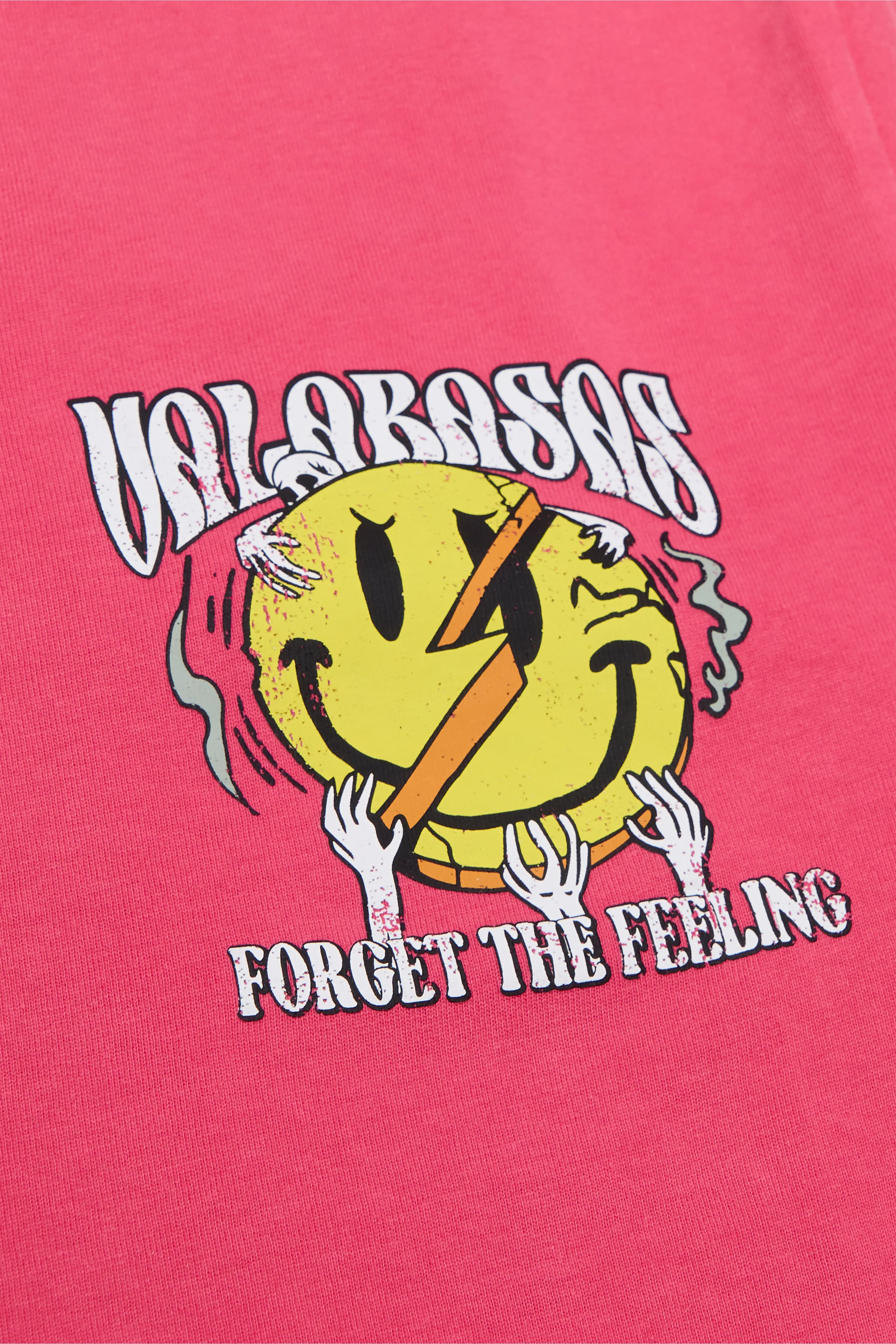 "FORGET IT" VINTAGE BEGONIA RED TEE sold by valabasas product image thumbnail 3