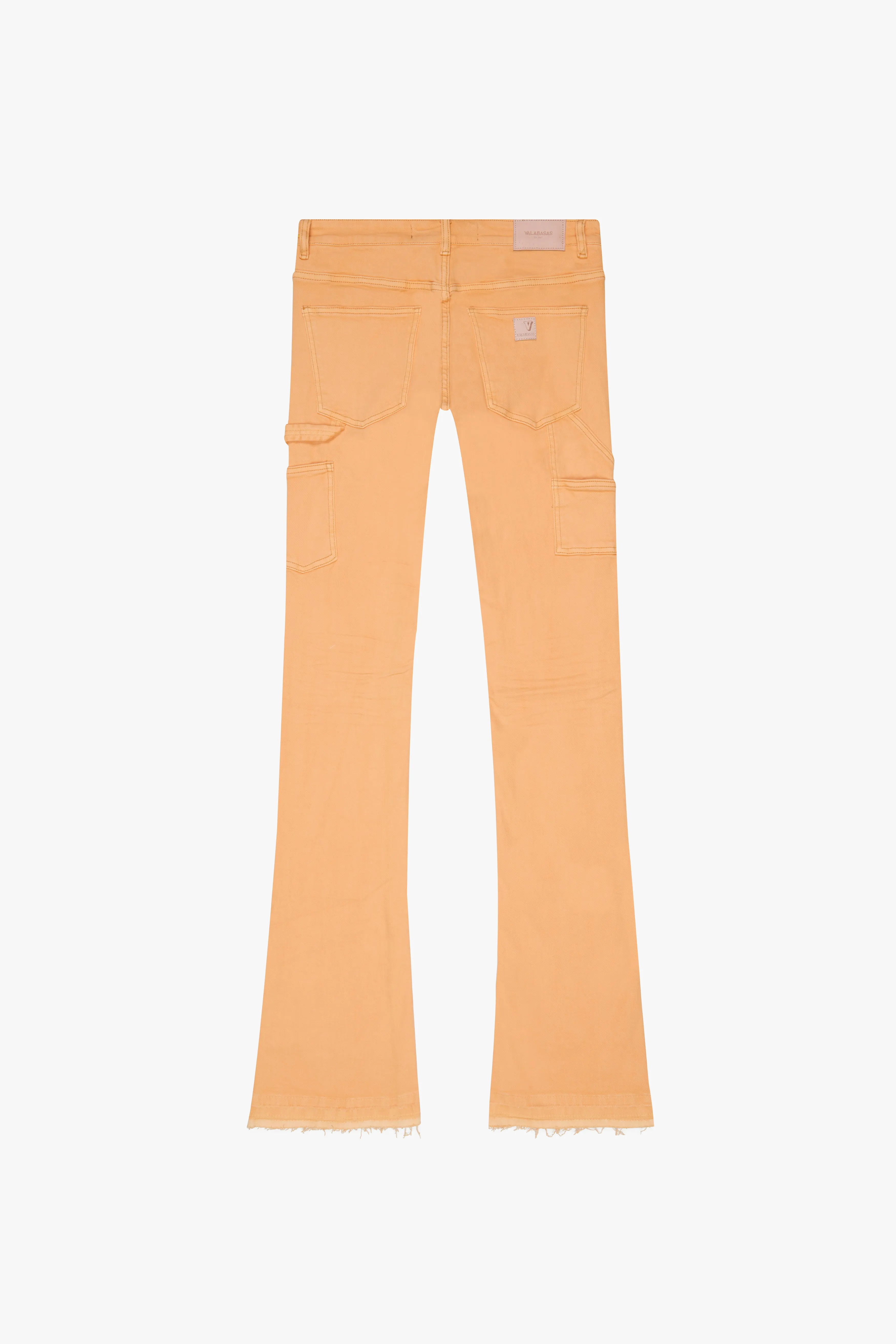 "MR. EXTENDO" STACKED FLARE JEAN TAN sold by valabasas product image thumbnail 3