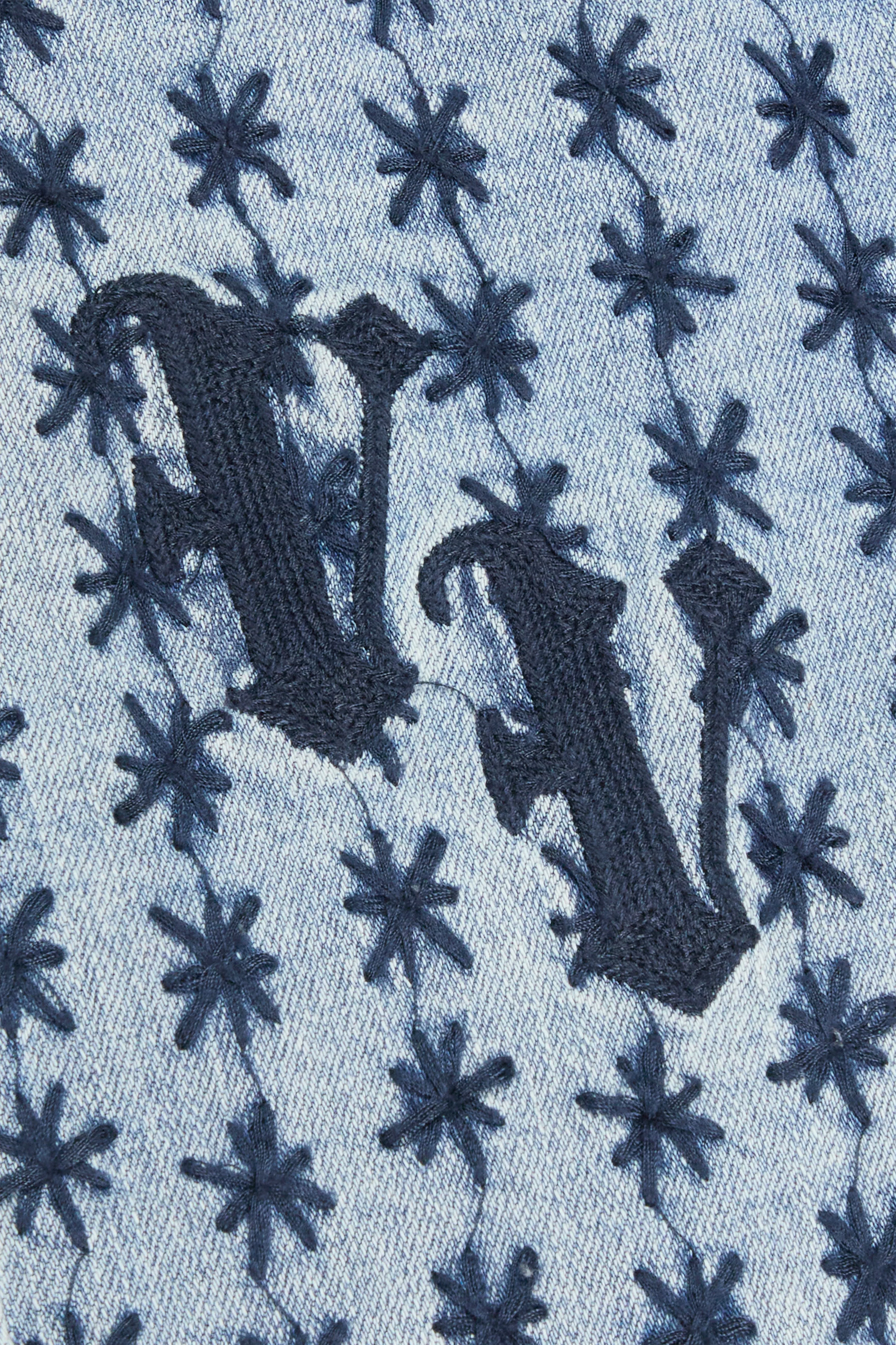 "ASTERISK" STACKED FLARE BLUE/BLACK sold by valabasas product image thumbnail 3