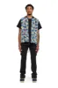 “BANKSY” BLUE FLOWER MULTI JACKET sold by valabasas