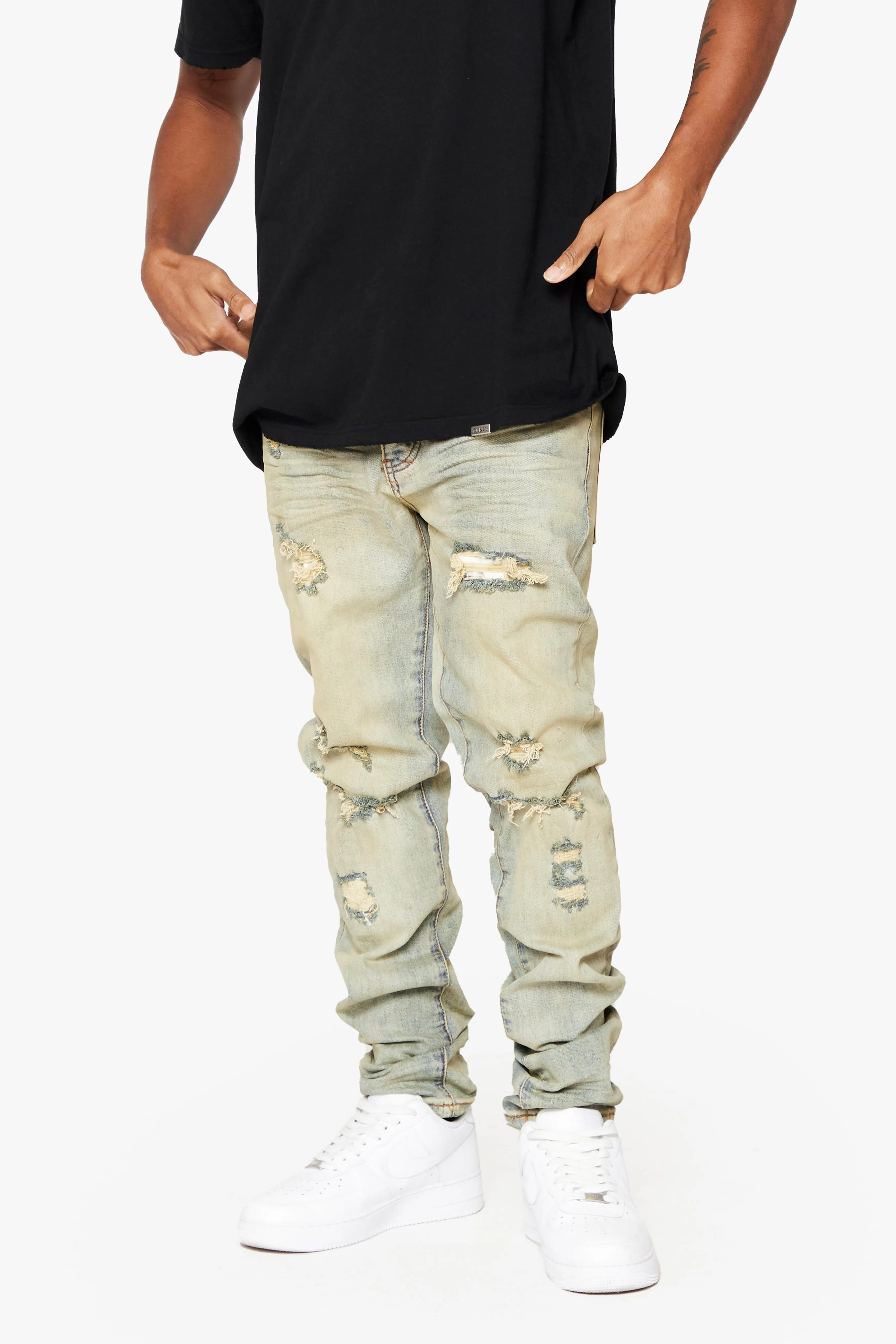 “VENICE” JEANS VINTAGE SKINNY sold by valabasas product image thumbnail 4