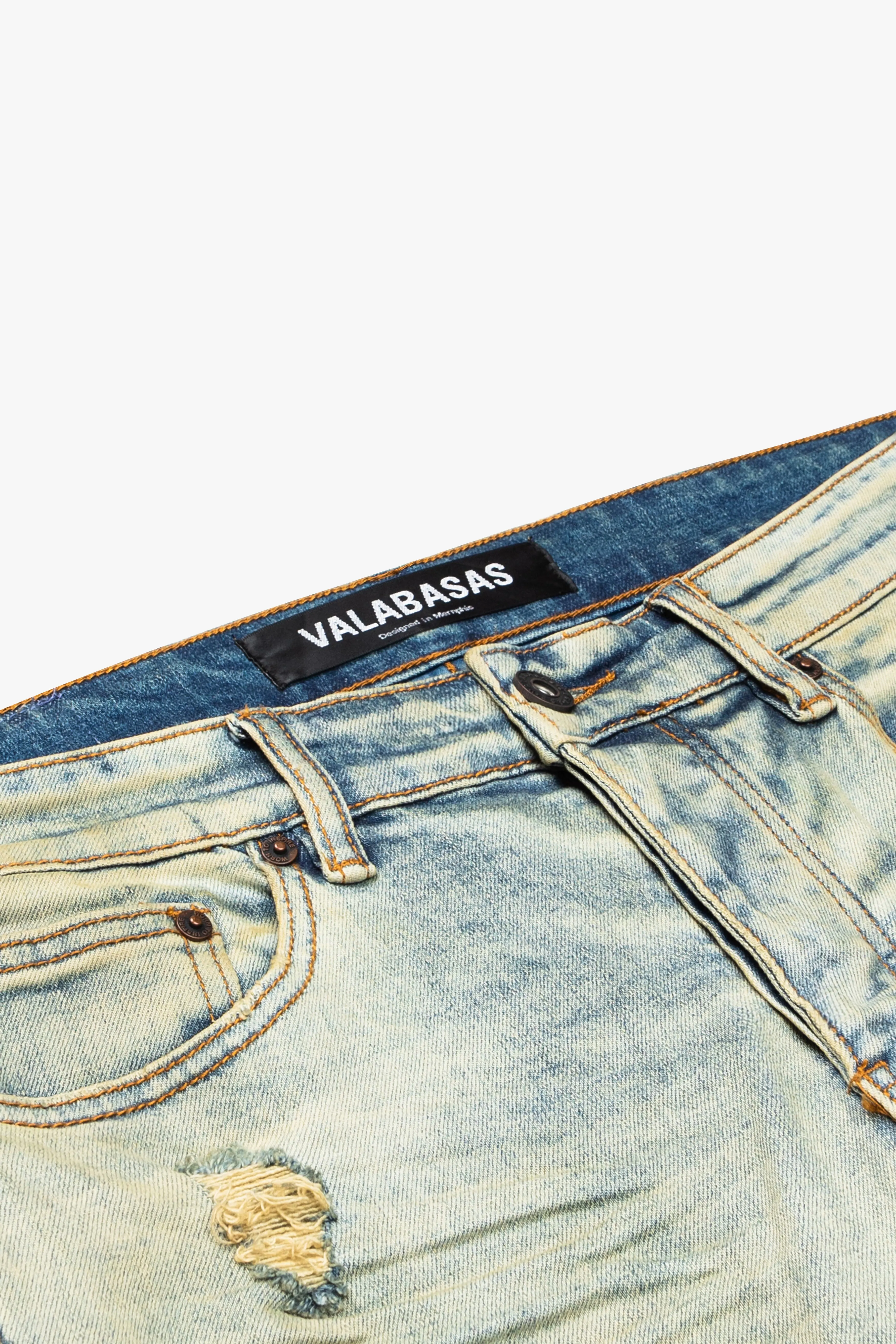 “VENICE” JEANS VINTAGE SKINNY sold by valabasas product image thumbnail 2