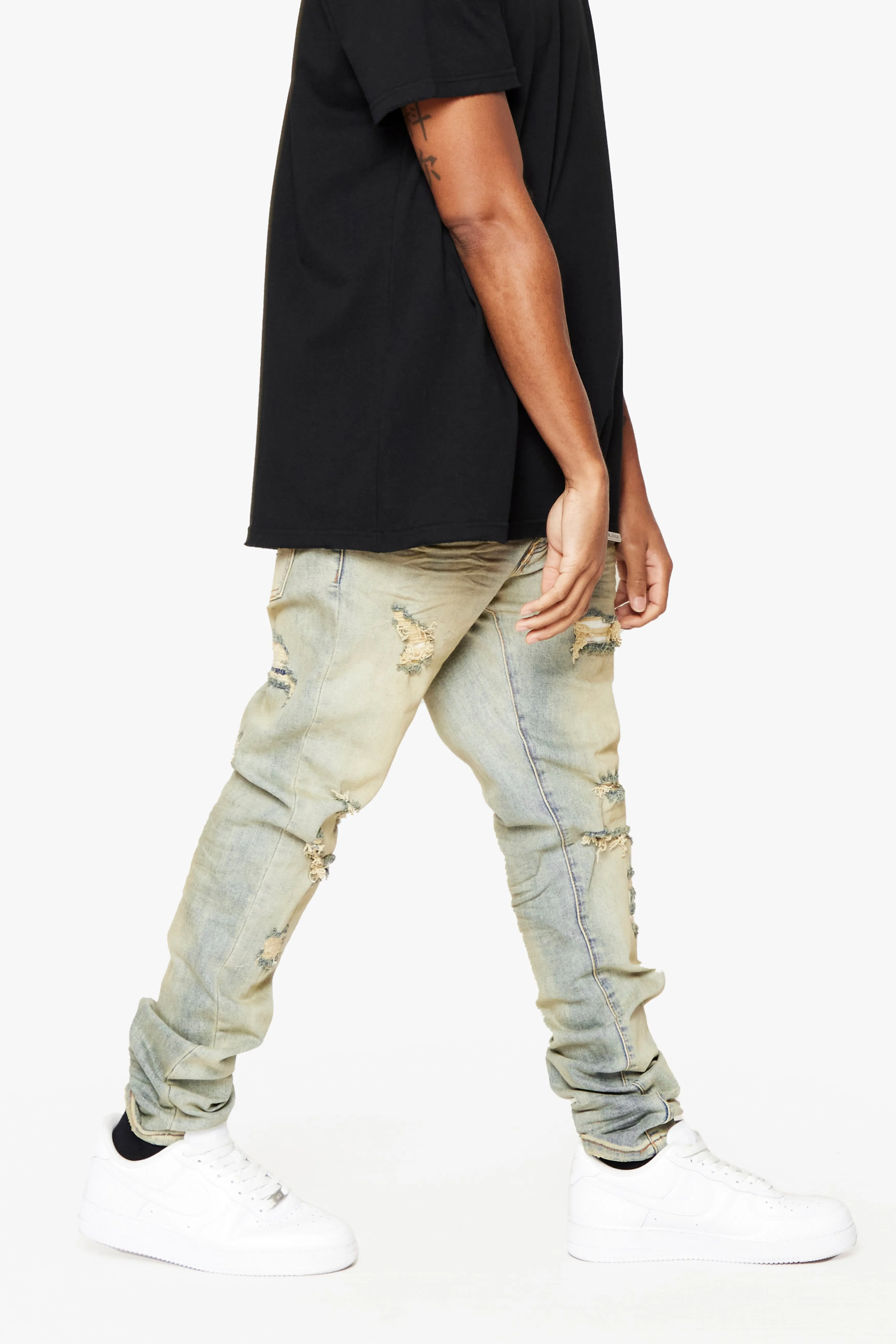 “VENICE” JEANS VINTAGE SKINNY sold by valabasas product image thumbnail 5