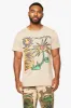 "SUN WILL SHINE" VINTAGE SHALLOW KHAKI TEE sold by valabasas