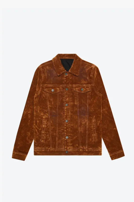 "VERDANT" SUEDE JACKET BROWN sold by valabasas