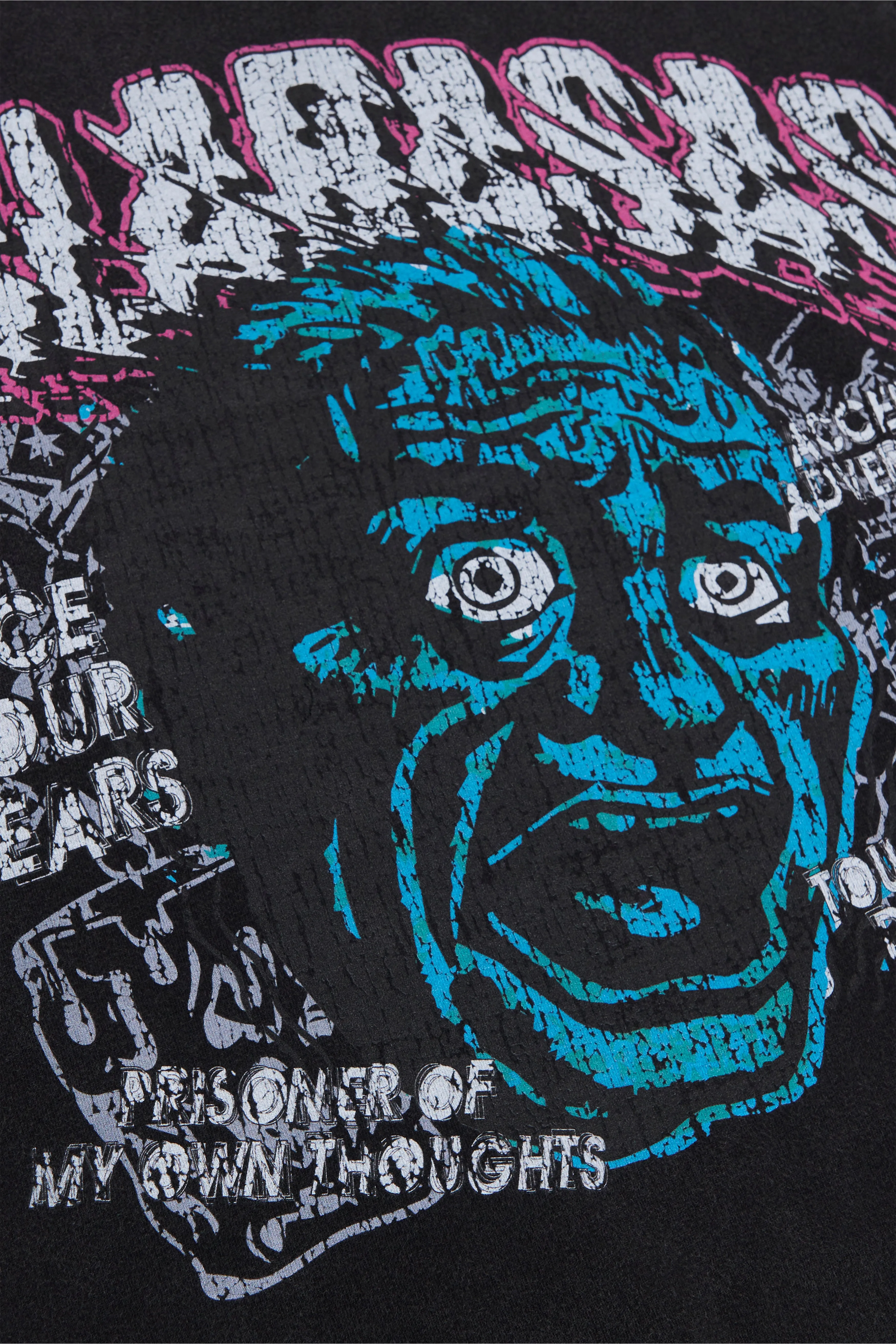 "ACCEPIT" TEE VINTAGE BLACK sold by valabasas product image thumbnail 3