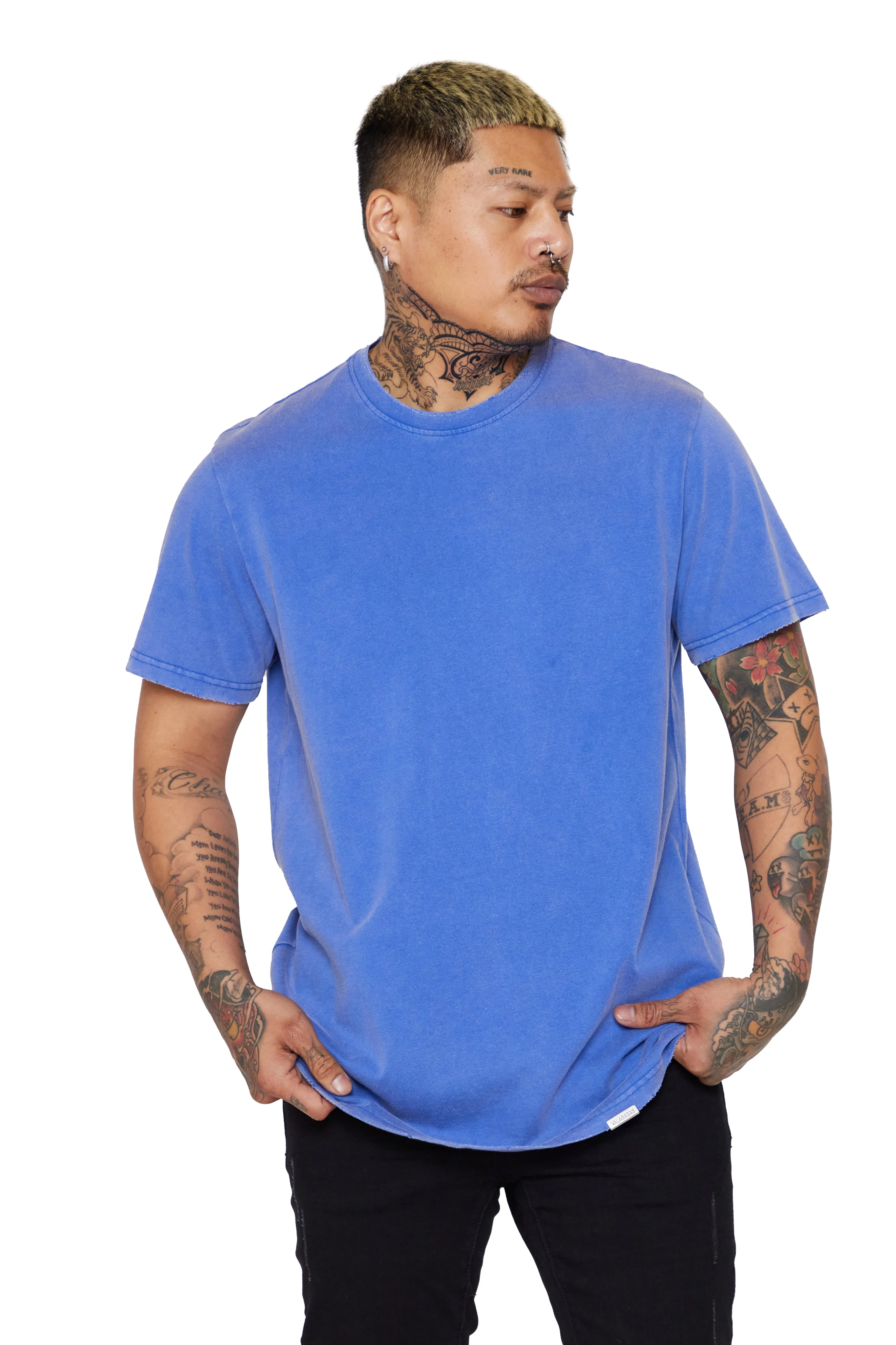 VALABASAS TEE "VALA-CORE" VINTAGE DARK BLUE sold by valabasas product image thumbnail 2