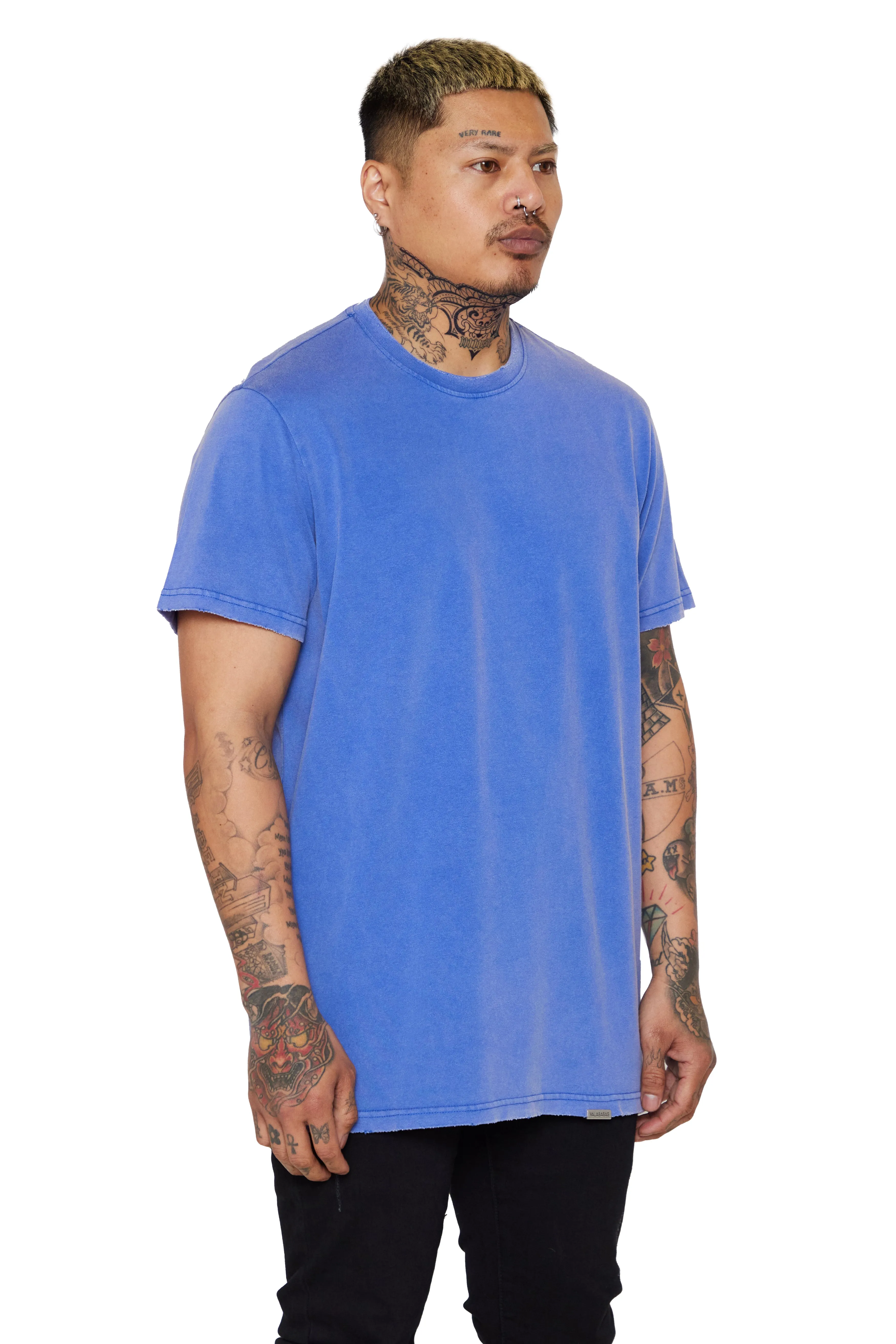 VALABASAS TEE "VALA-CORE" VINTAGE DARK BLUE sold by valabasas product image thumbnail 5