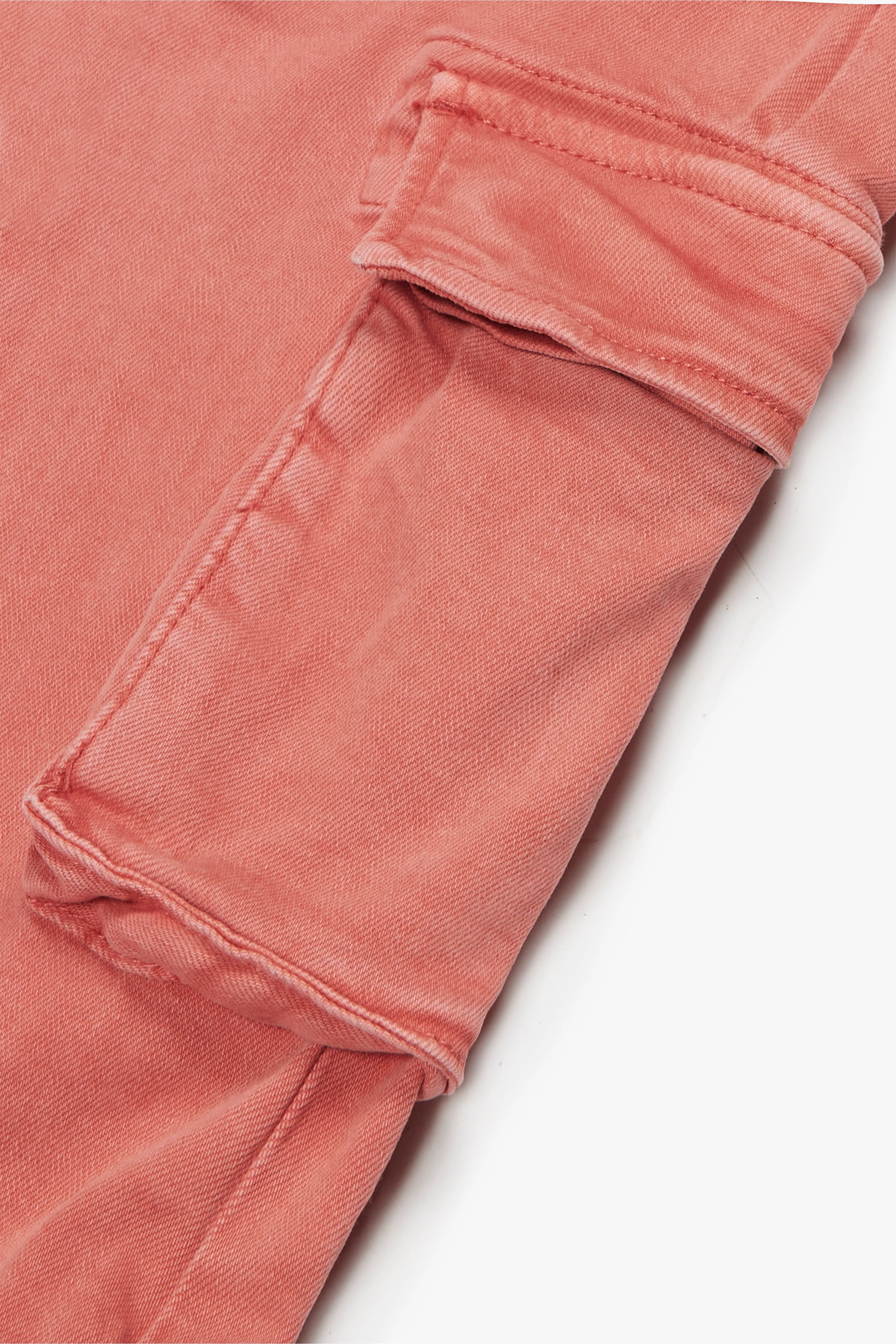 "PINNACLE” STACKED FLARE JEAN TANGERINE sold by valabasas product image thumbnail 4