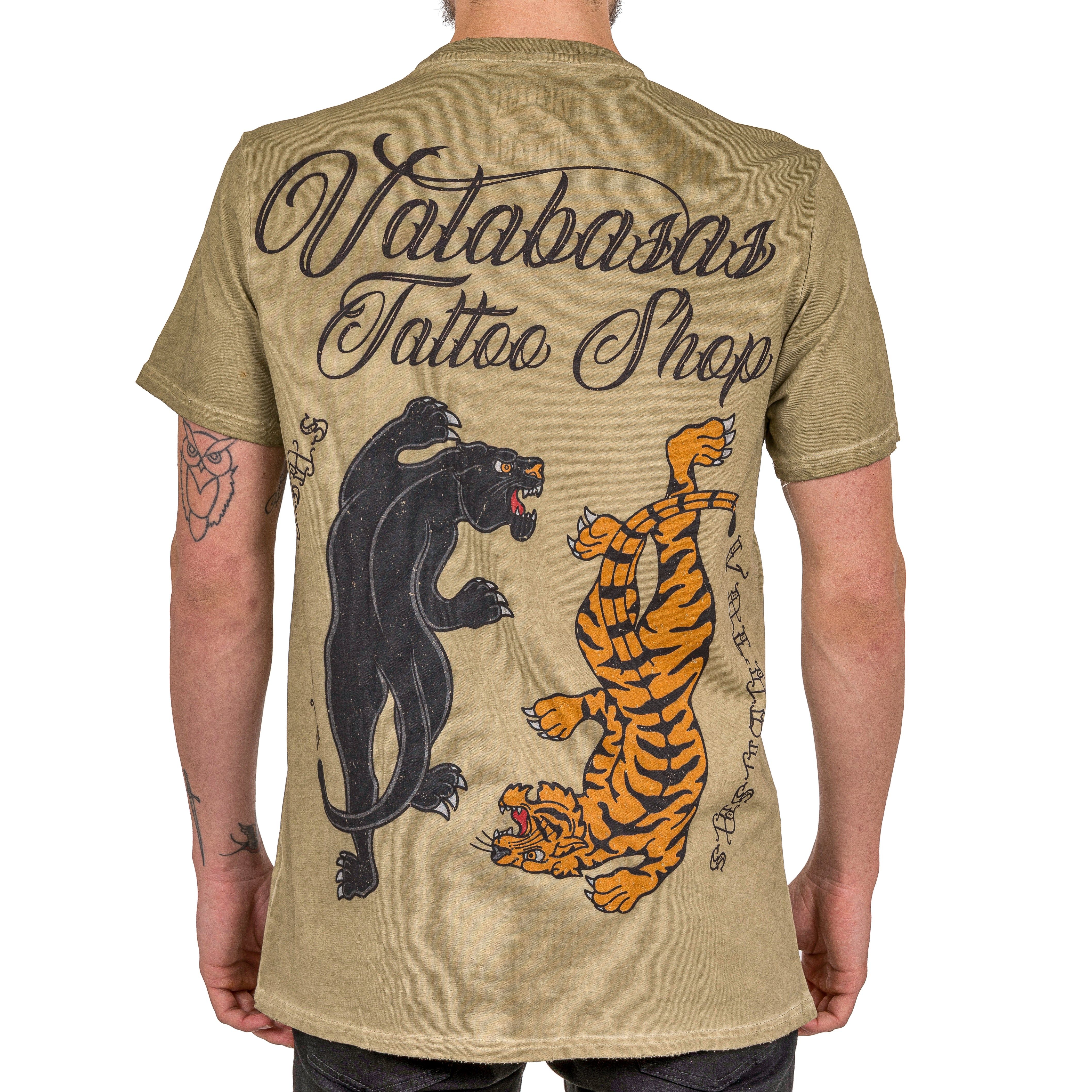 VALABASAS TEE “TATSHOP5” VINTAGE OLIVE sold by valabasas product image thumbnail 4