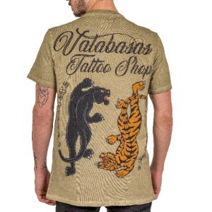 VALABASAS TEE “TATSHOP5” VINTAGE OLIVE sold by valabasas