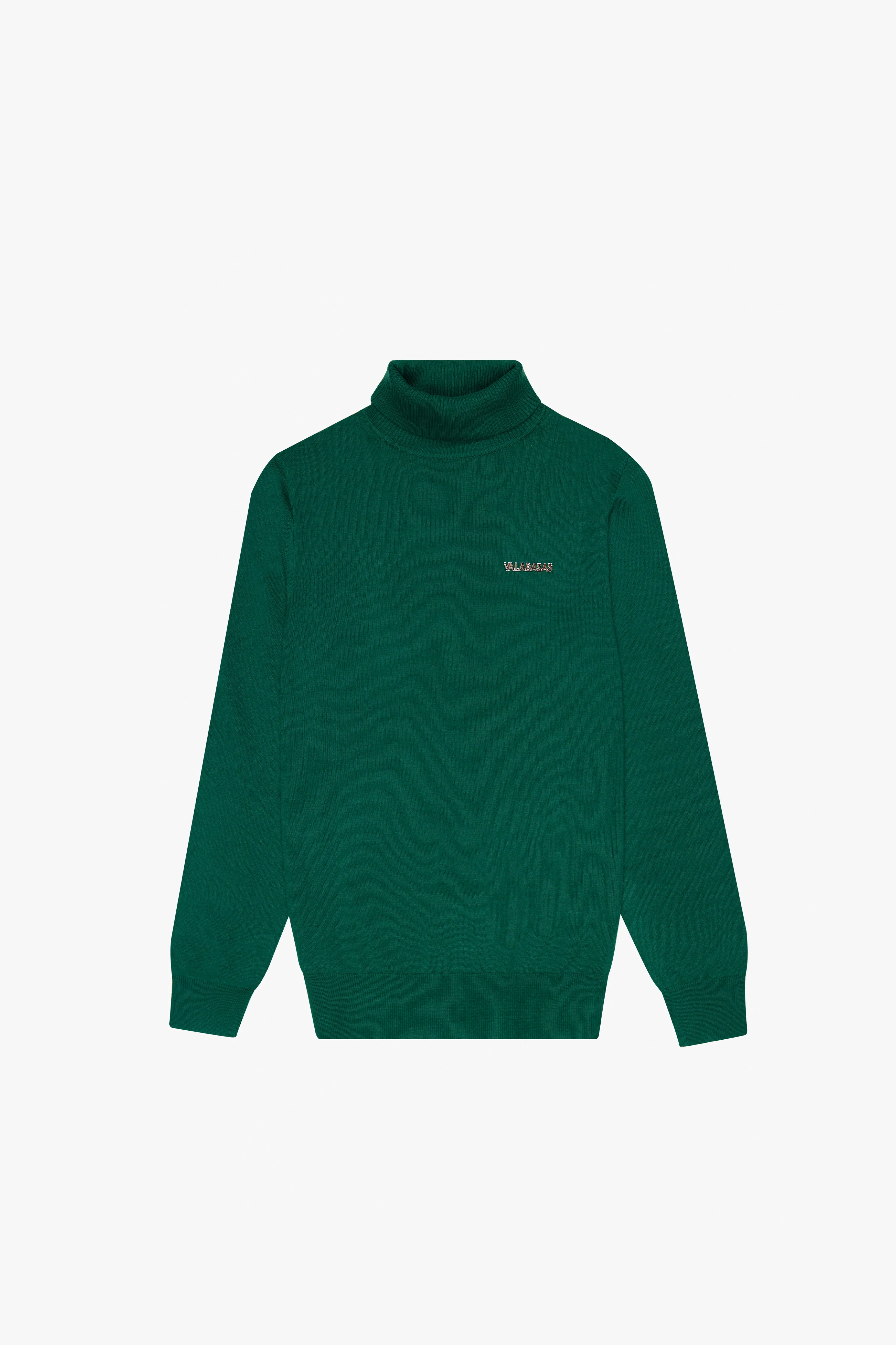 "PRESTANZA" TURTLE NECK VERDURE sold by valabasas