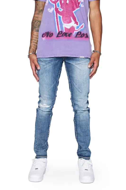 ‚ÄúOMAR‚Äù LT WASHED SKINNY JEAN sold by valabasas