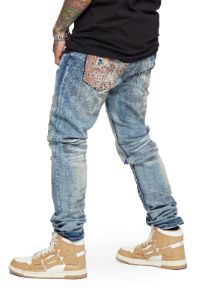VALABASAS JEANS “ONLY LOVE” EARTH WASHED sold by valabasas