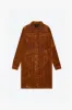 "NOCTURNE" BROWN SUEDE TRENCH COAT sold by valabasas