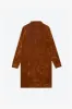 "NOCTURNE" BROWN SUEDE TRENCH COAT sold by valabasas