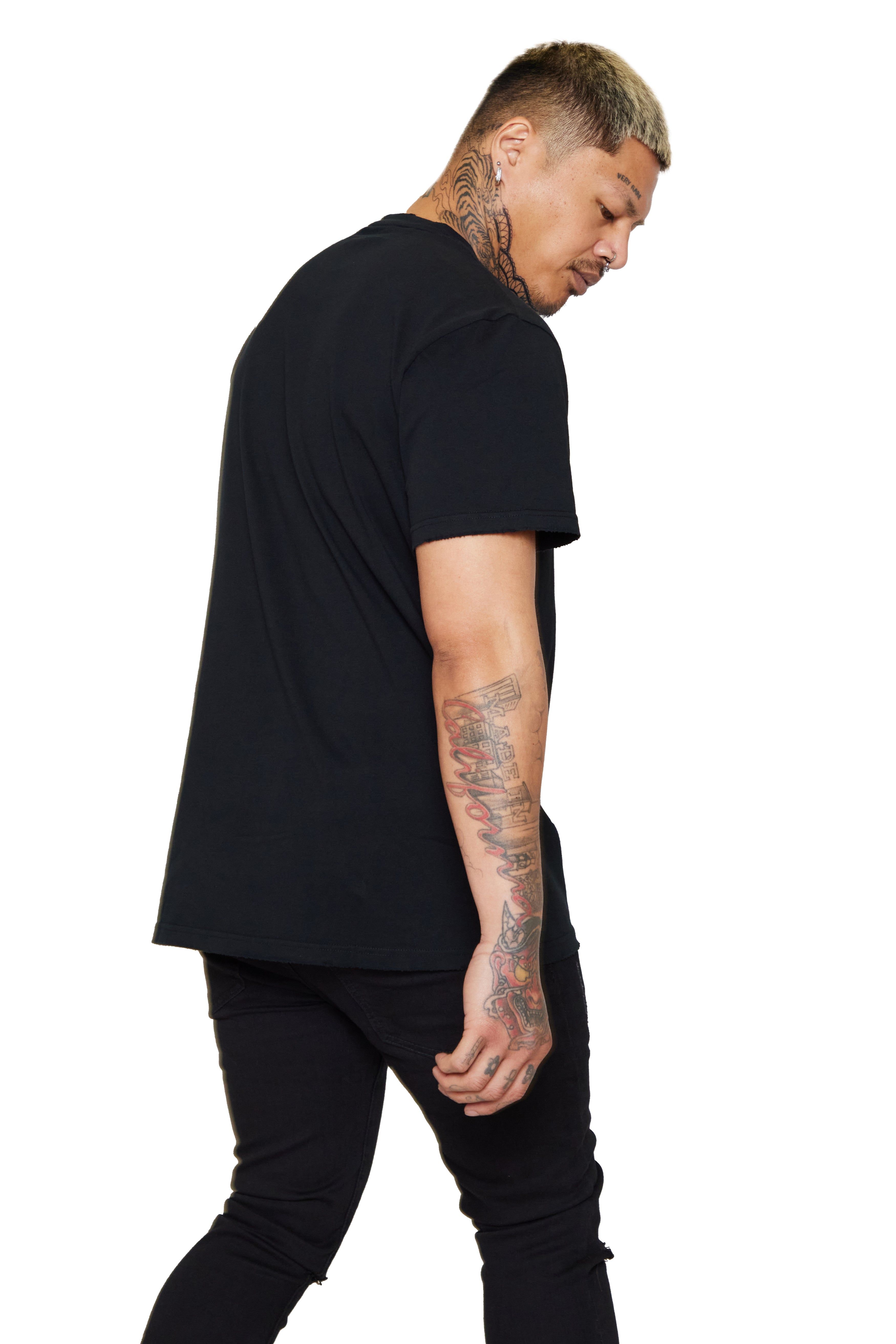 VALABASAS TEE "VALA-CORE" BLACK sold by valabasas product image thumbnail 2