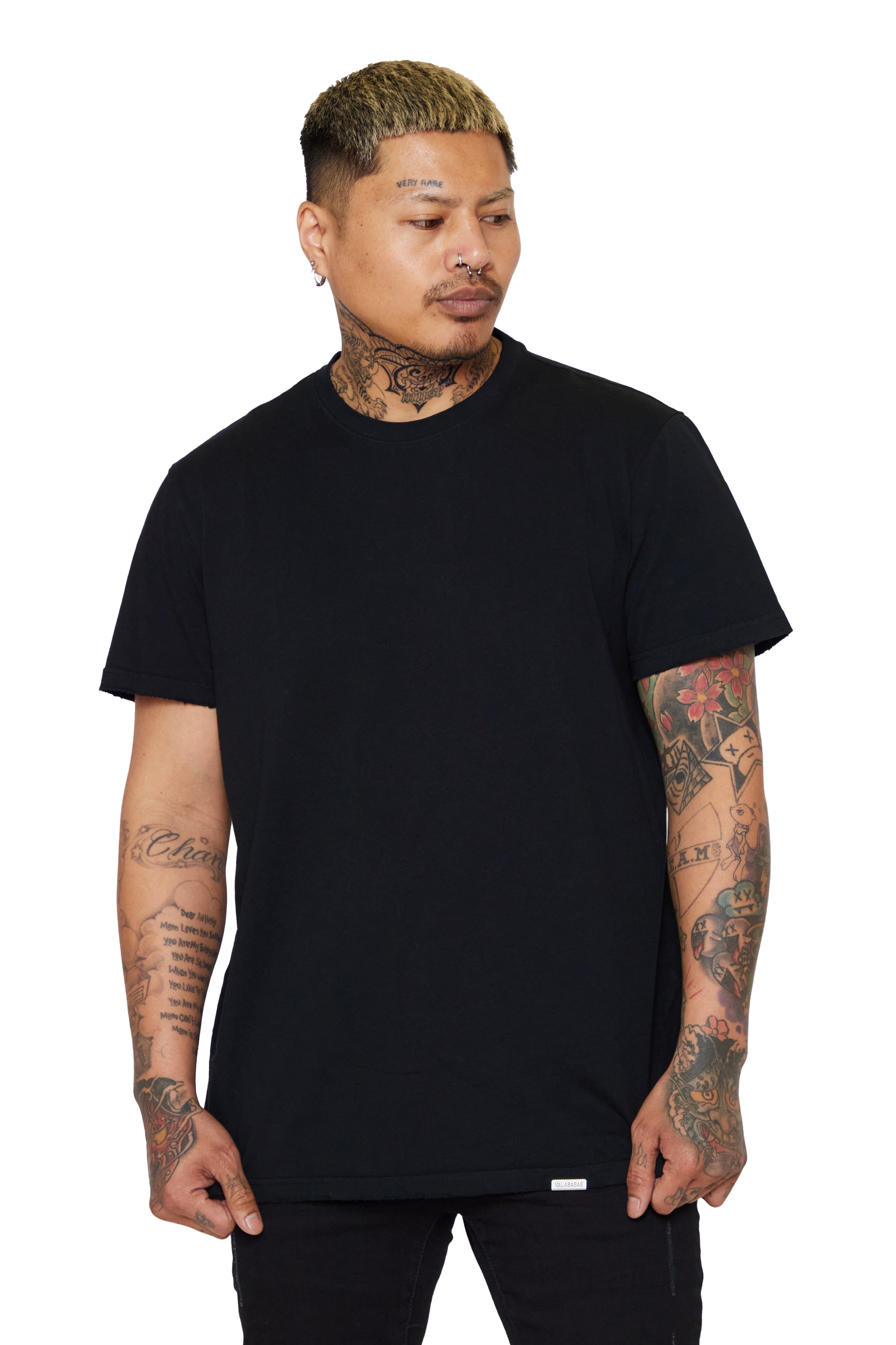 VALABASAS TEE "VALA-CORE" BLACK sold by valabasas product image thumbnail 3