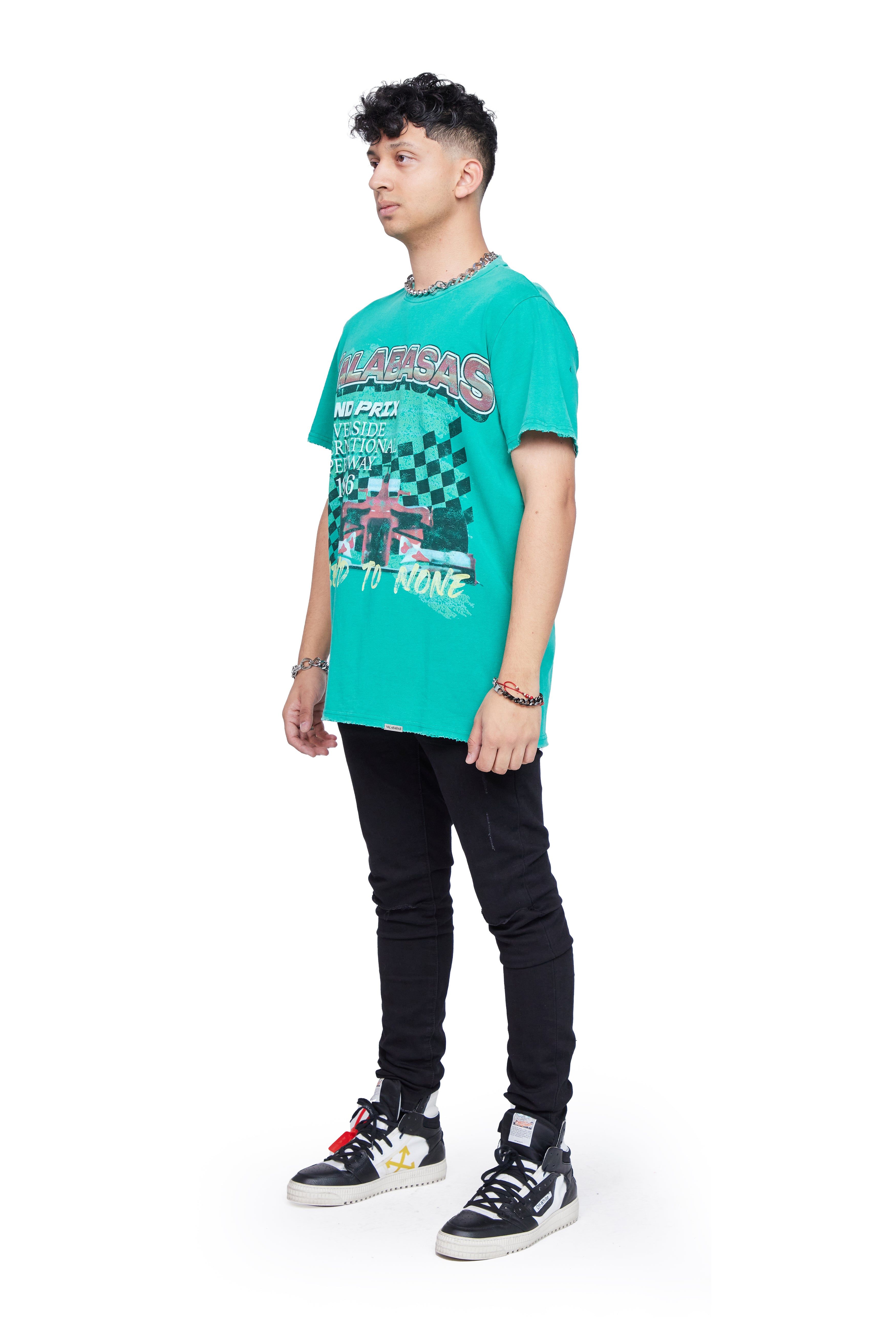 "1ST PLACE" VINTAGE GREEN TEE sold by valabasas product image thumbnail 4