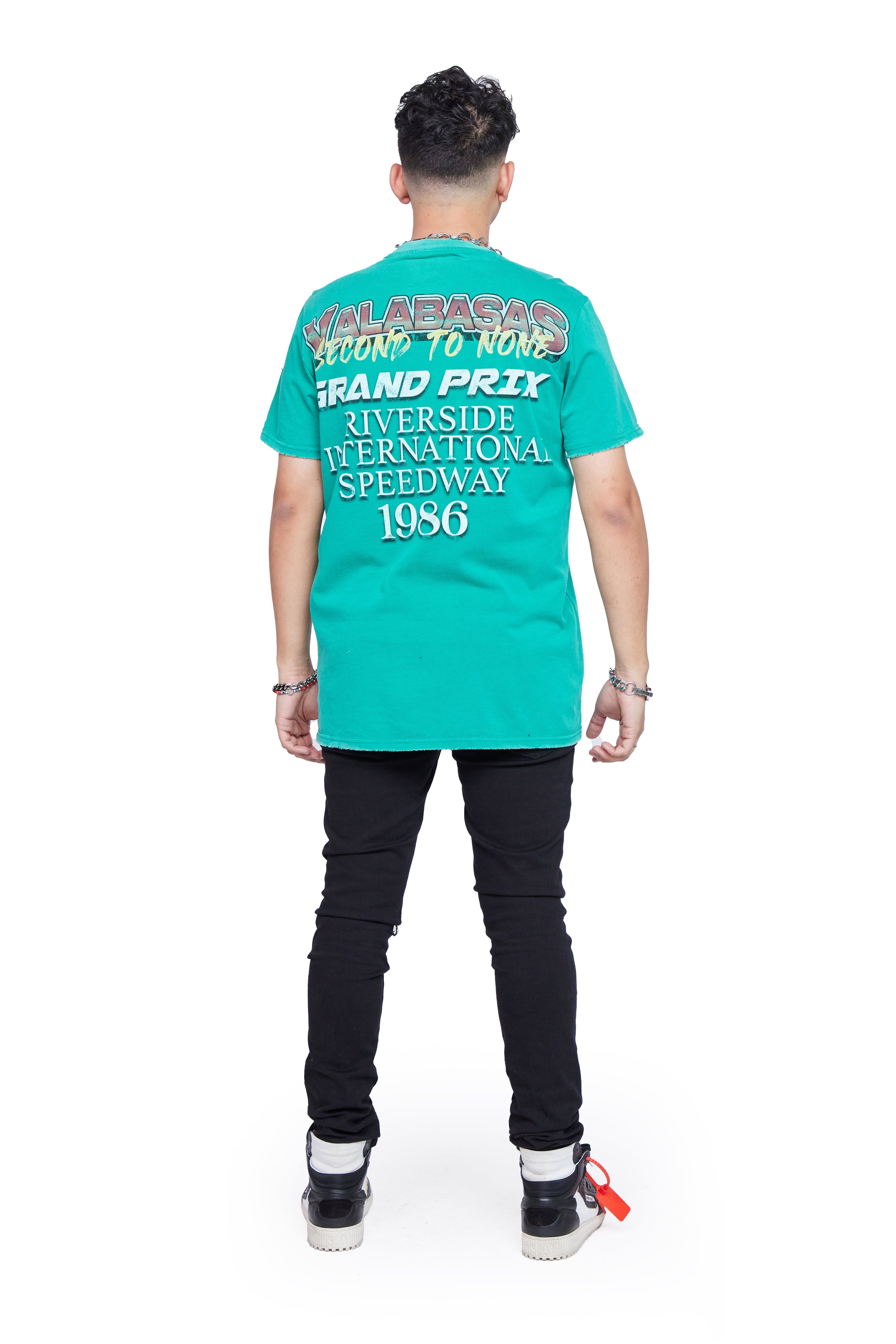 "1ST PLACE" VINTAGE GREEN TEE sold by valabasas product image thumbnail 5