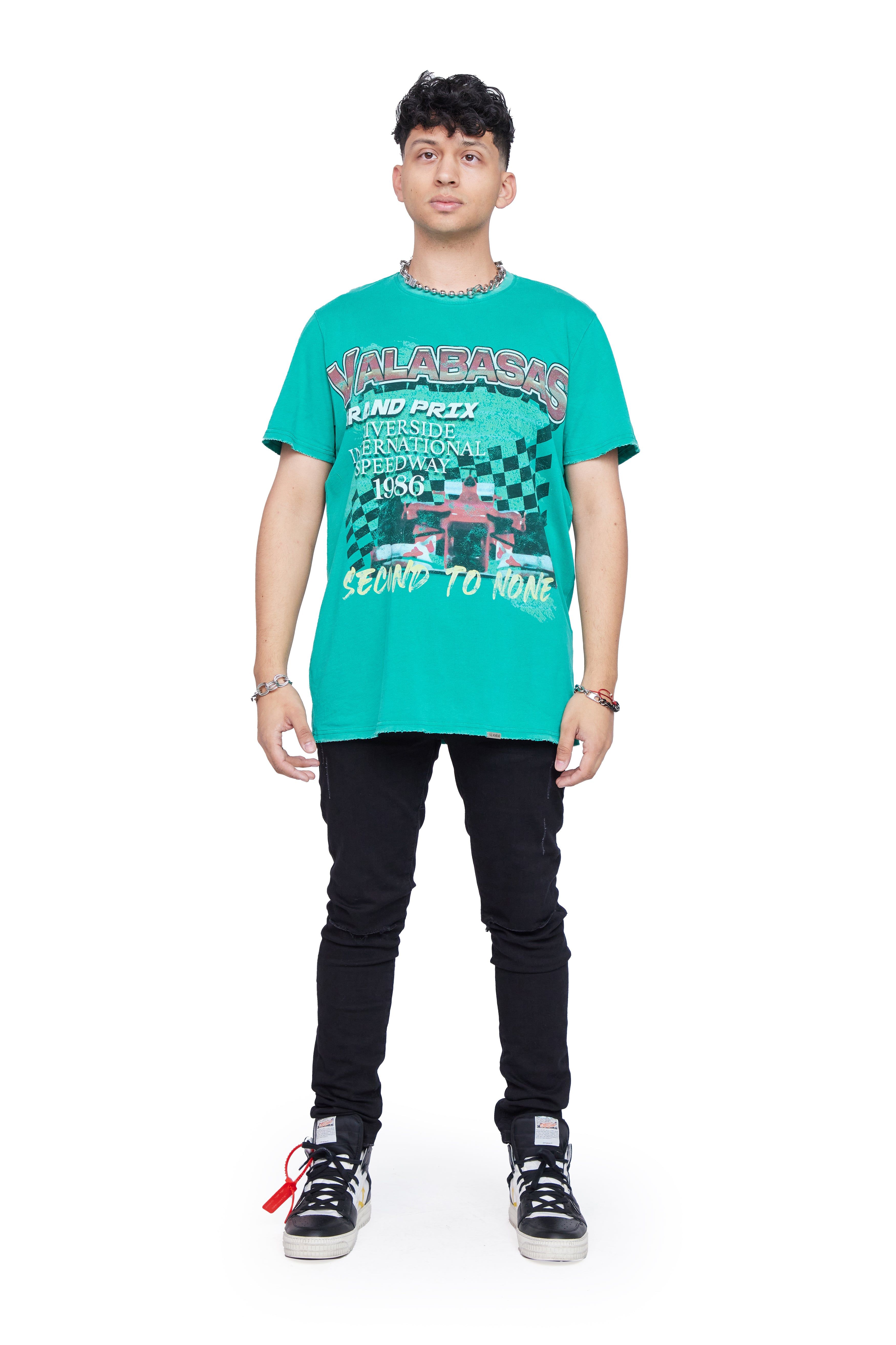 "1ST PLACE" VINTAGE GREEN TEE sold by valabasas product image thumbnail 2