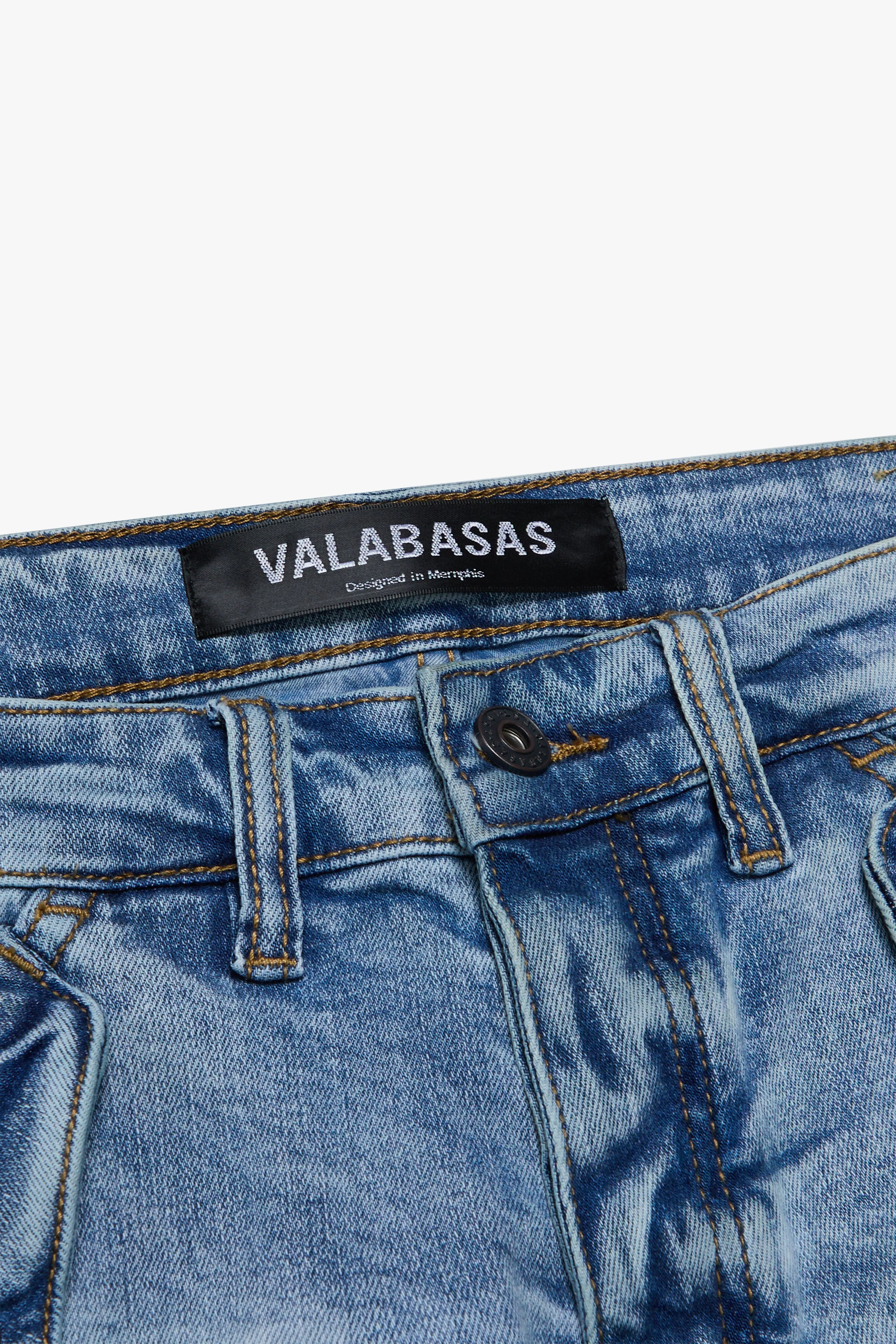 "SOAP" SKINNY JEAN LT BLUE sold by valabasas product image thumbnail 2