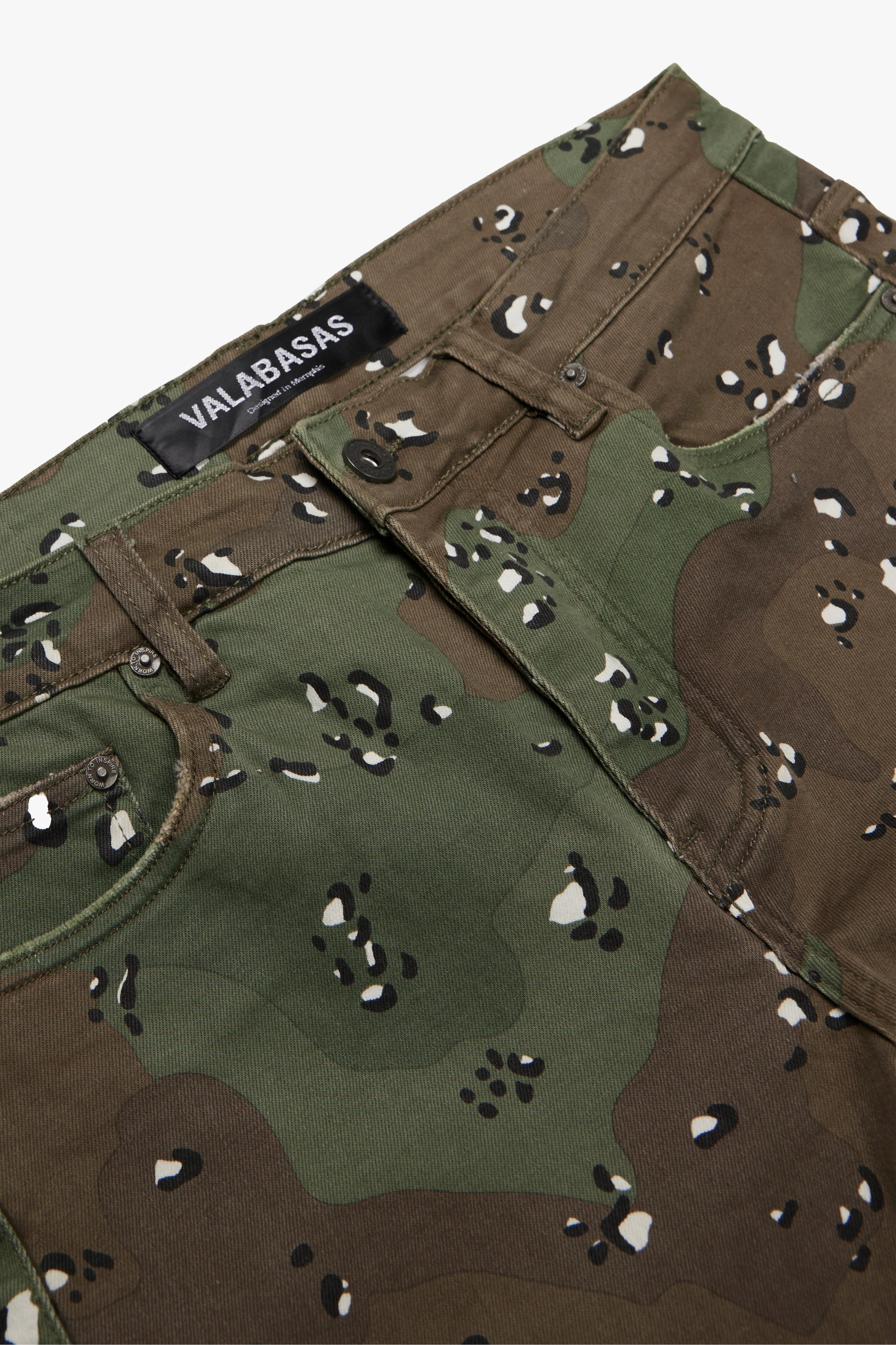 "MR. EXTENDO" SUPER STACKED FLARE CAMO sold by valabasas product image thumbnail 2