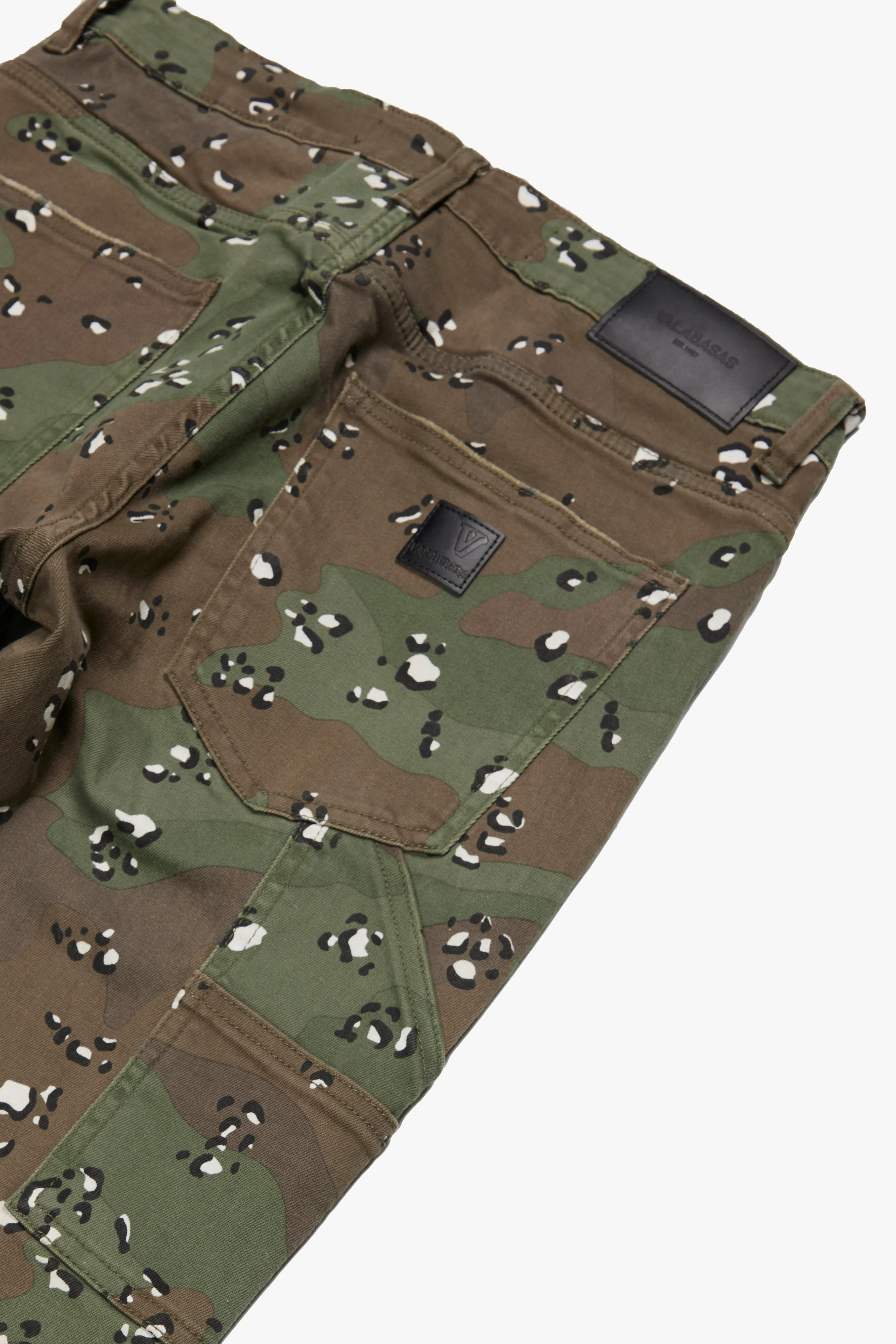 "MR. EXTENDO" SUPER STACKED FLARE CAMO sold by valabasas product image thumbnail 5