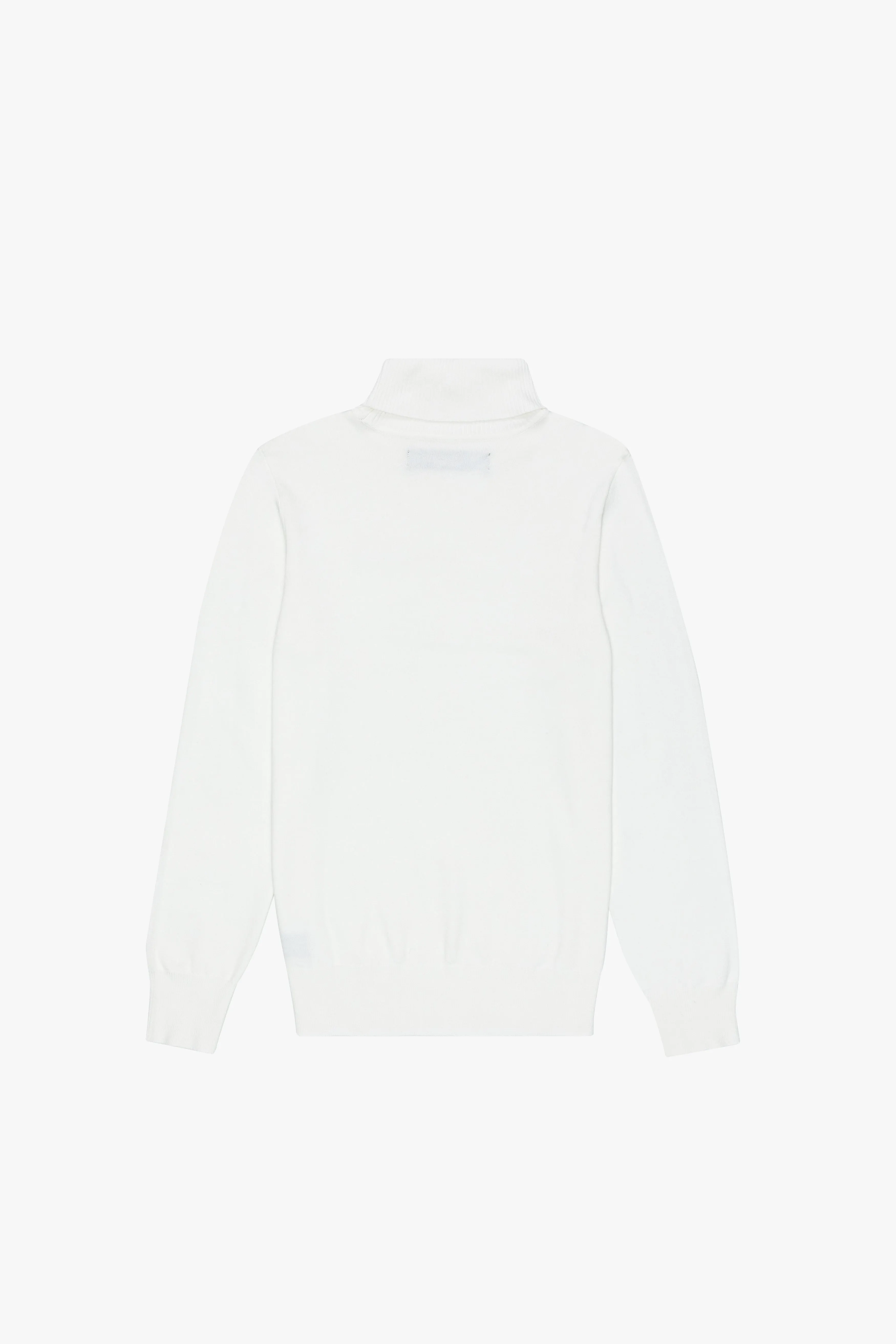 "PRESTANZA" TURTLE NECK TEE WHITE sold by valabasas product image thumbnail 3