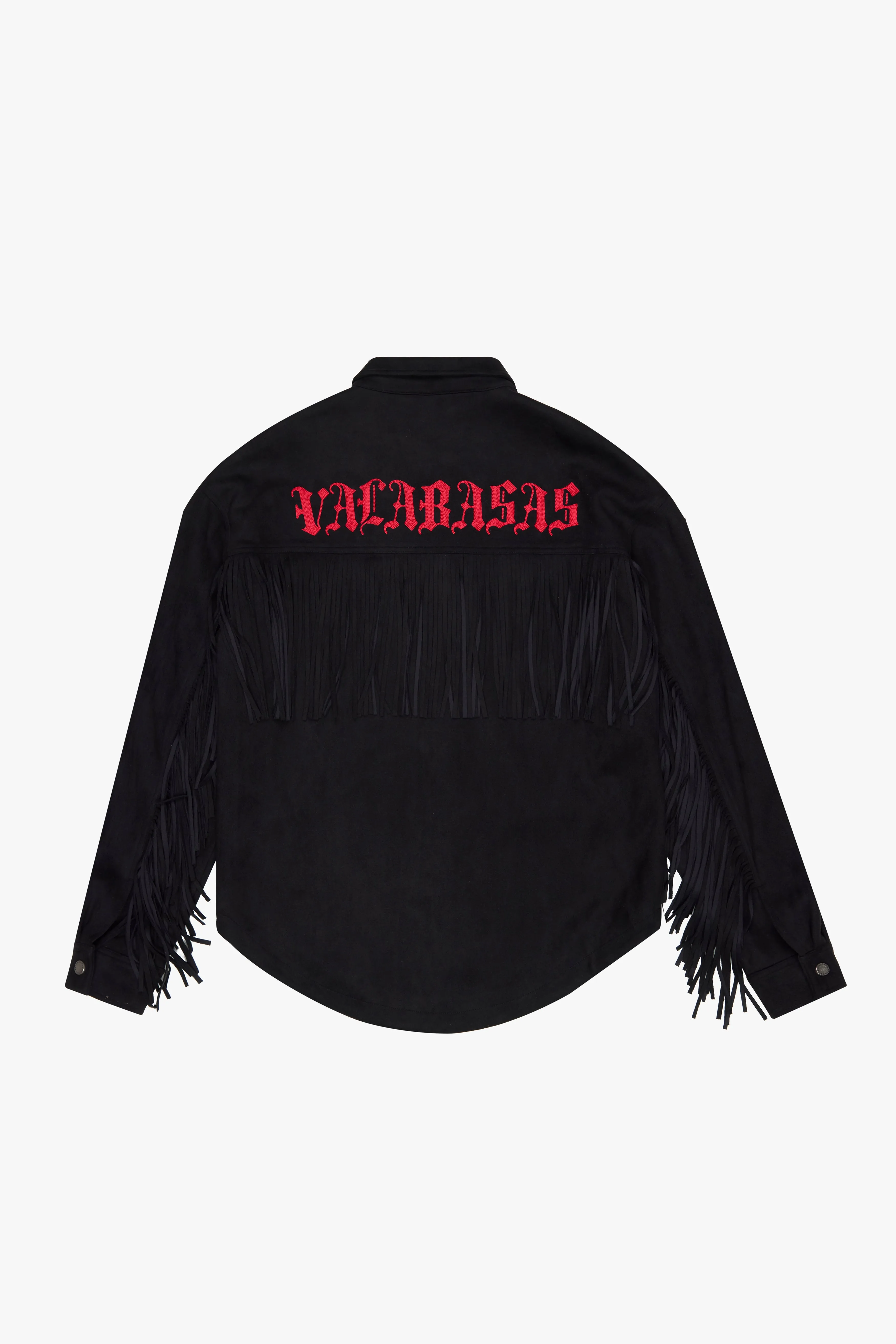 "MAVERICK" SUEDE BLACK JACKET sold by valabasas product image thumbnail 3