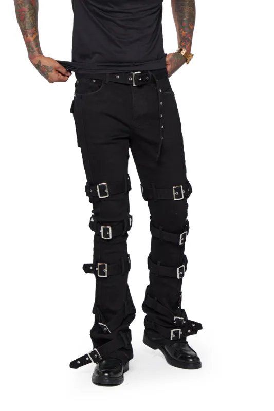 VALABASAS STACKED "V007" BLACK sold by valabasas