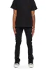 “WEST” BLACK STACKED FLARE JEAN sold by valabasas