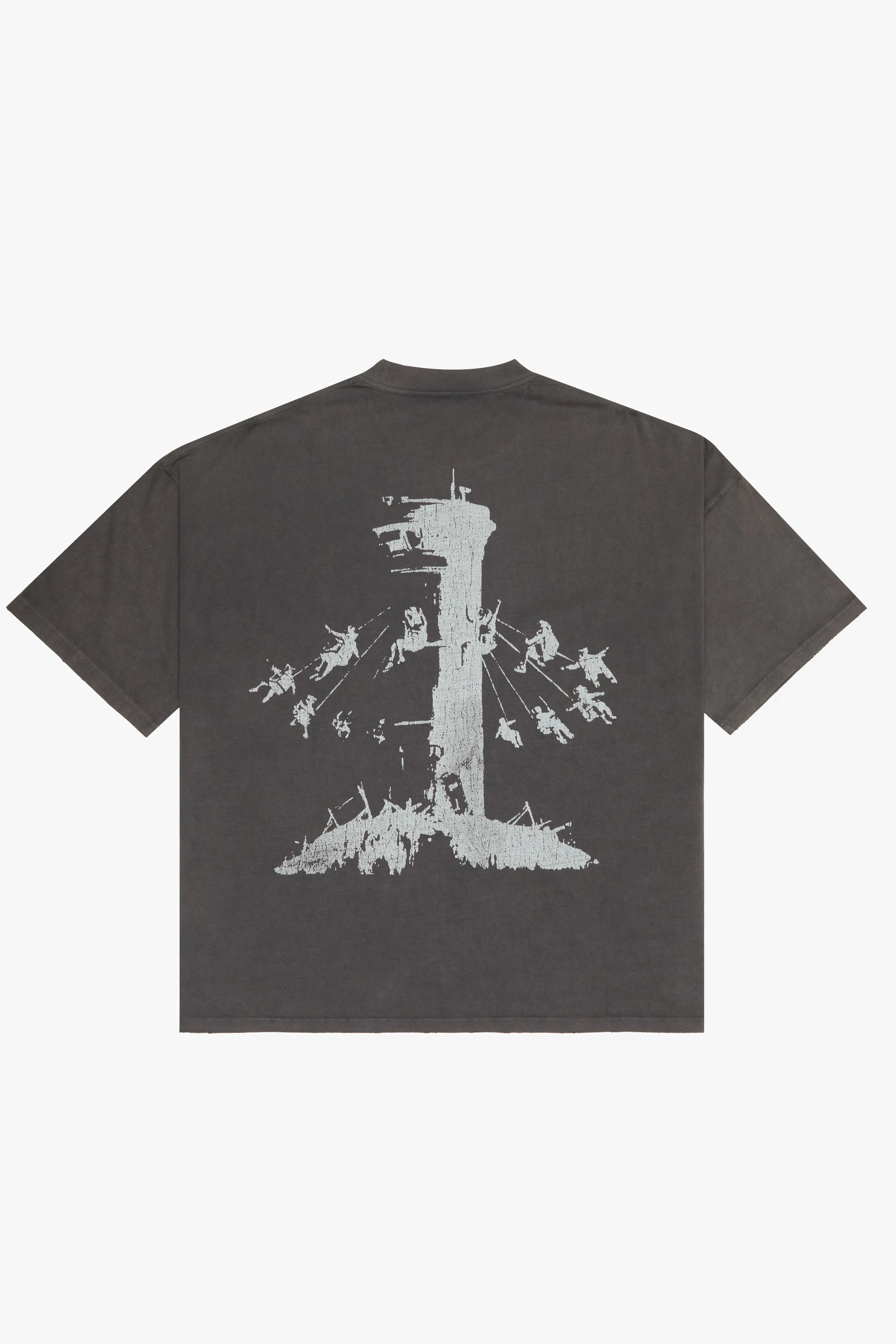 "SWINGS" VINTAGE BLACK TEE sold by valabasas product image thumbnail 2