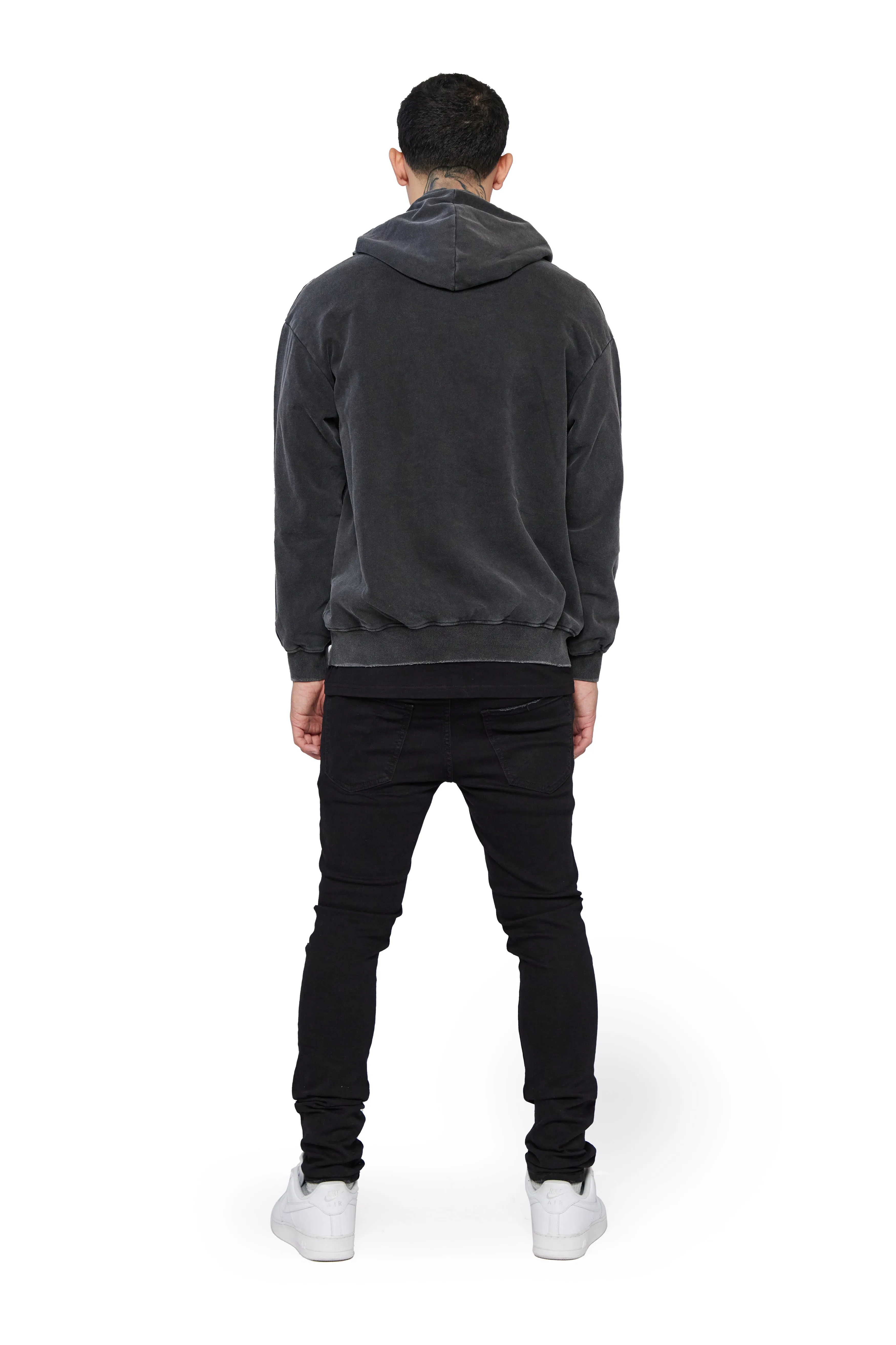 "VAL LABS" VINTAGE BLACK HOODIE sold by valabasas product image thumbnail 3