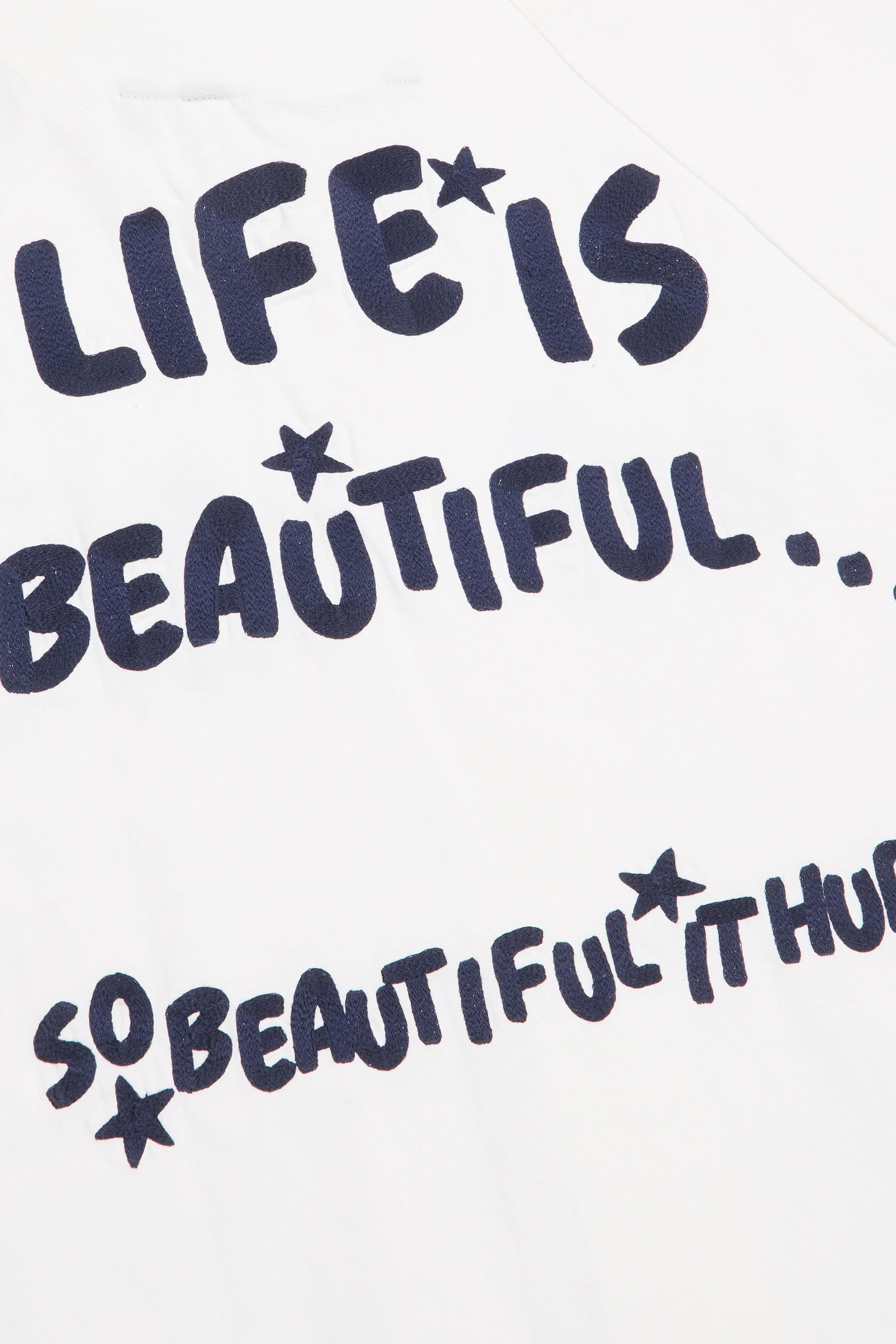 "GUIDANCE" BASEBALL JERSEY WHITE sold by valabasas product image thumbnail 2