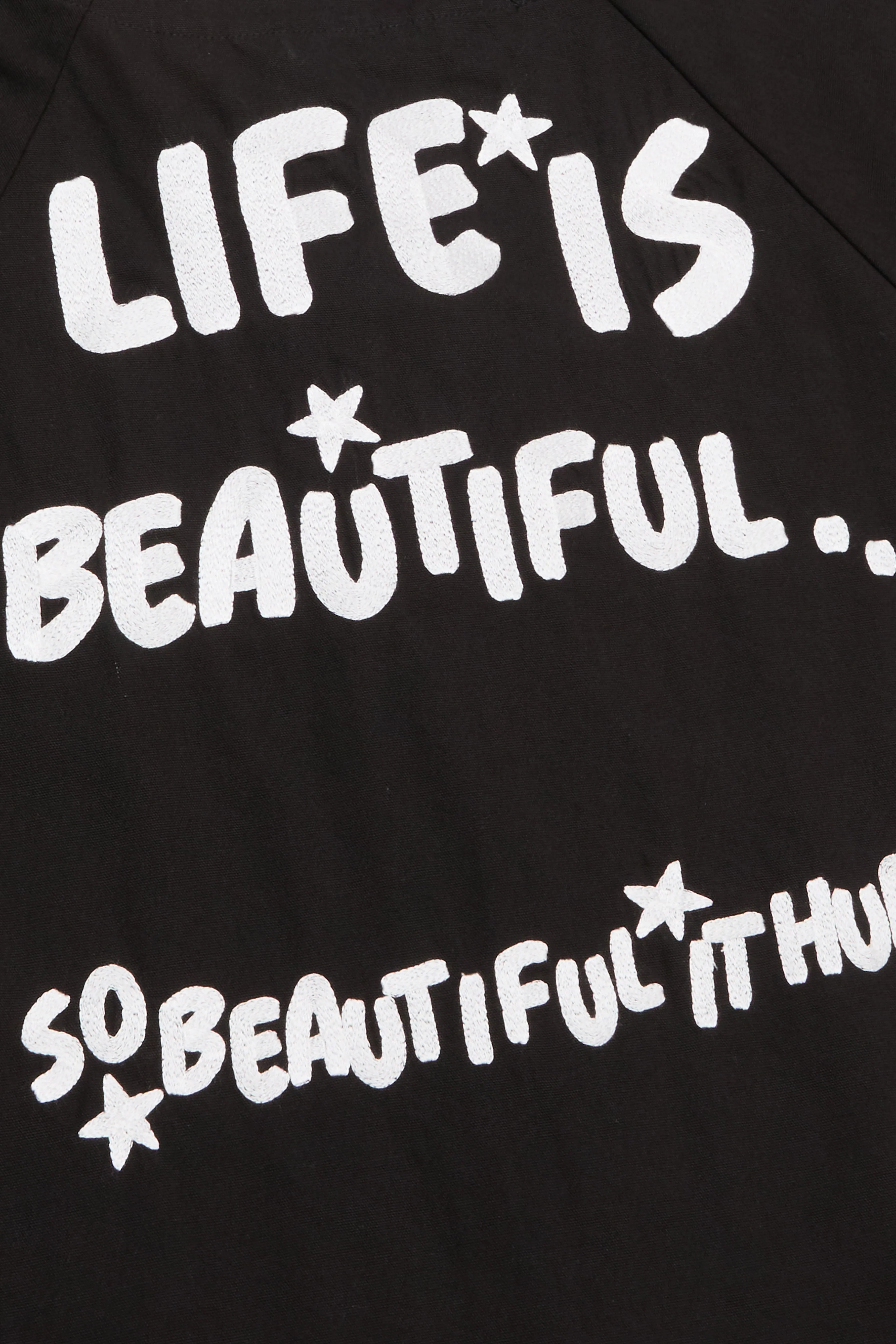 "GUIDANCE" BASEBALL JERSEY BLACK sold by valabasas product image thumbnail 2