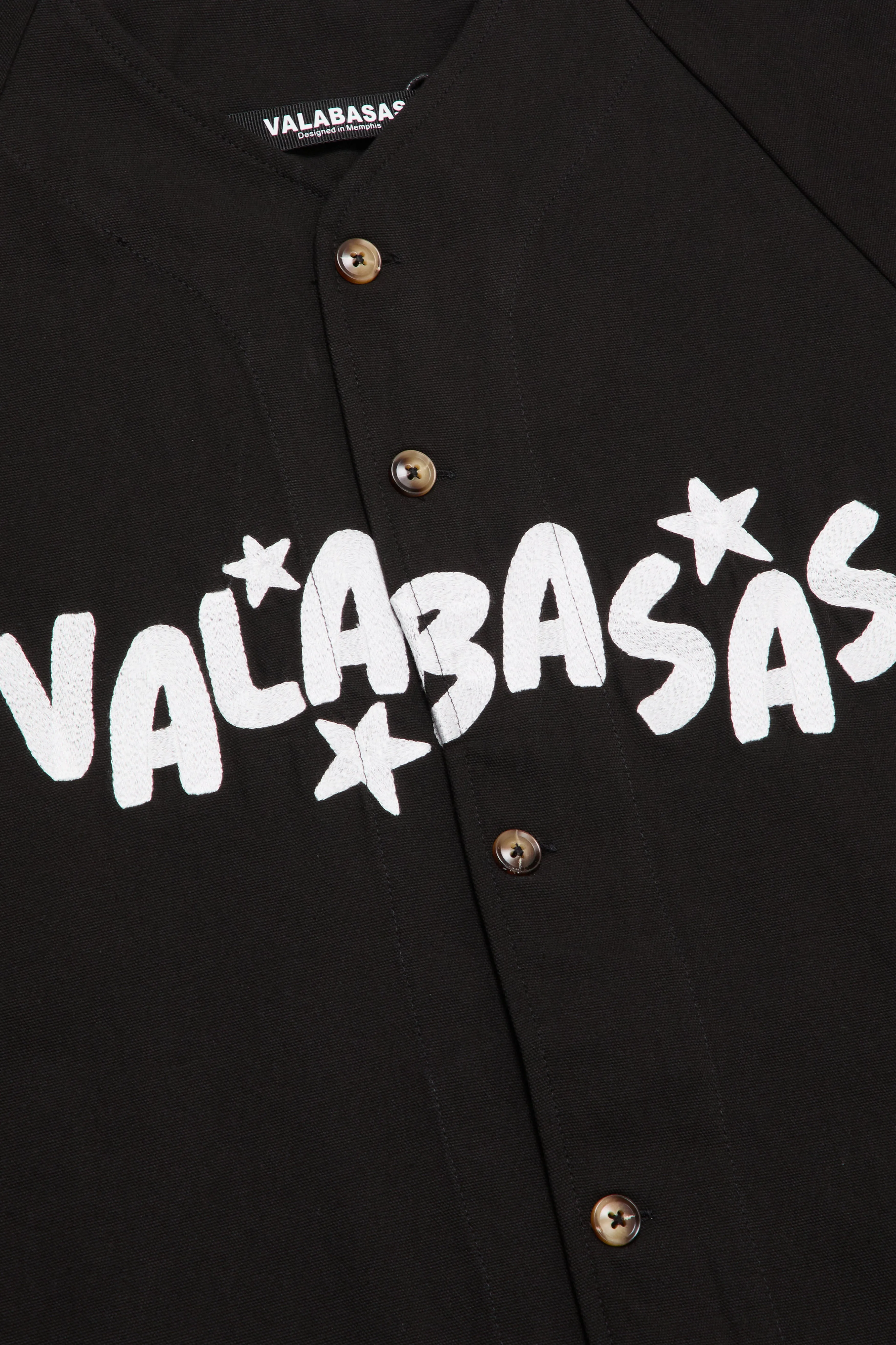 "GUIDANCE" BASEBALL JERSEY BLACK sold by valabasas product image thumbnail 5