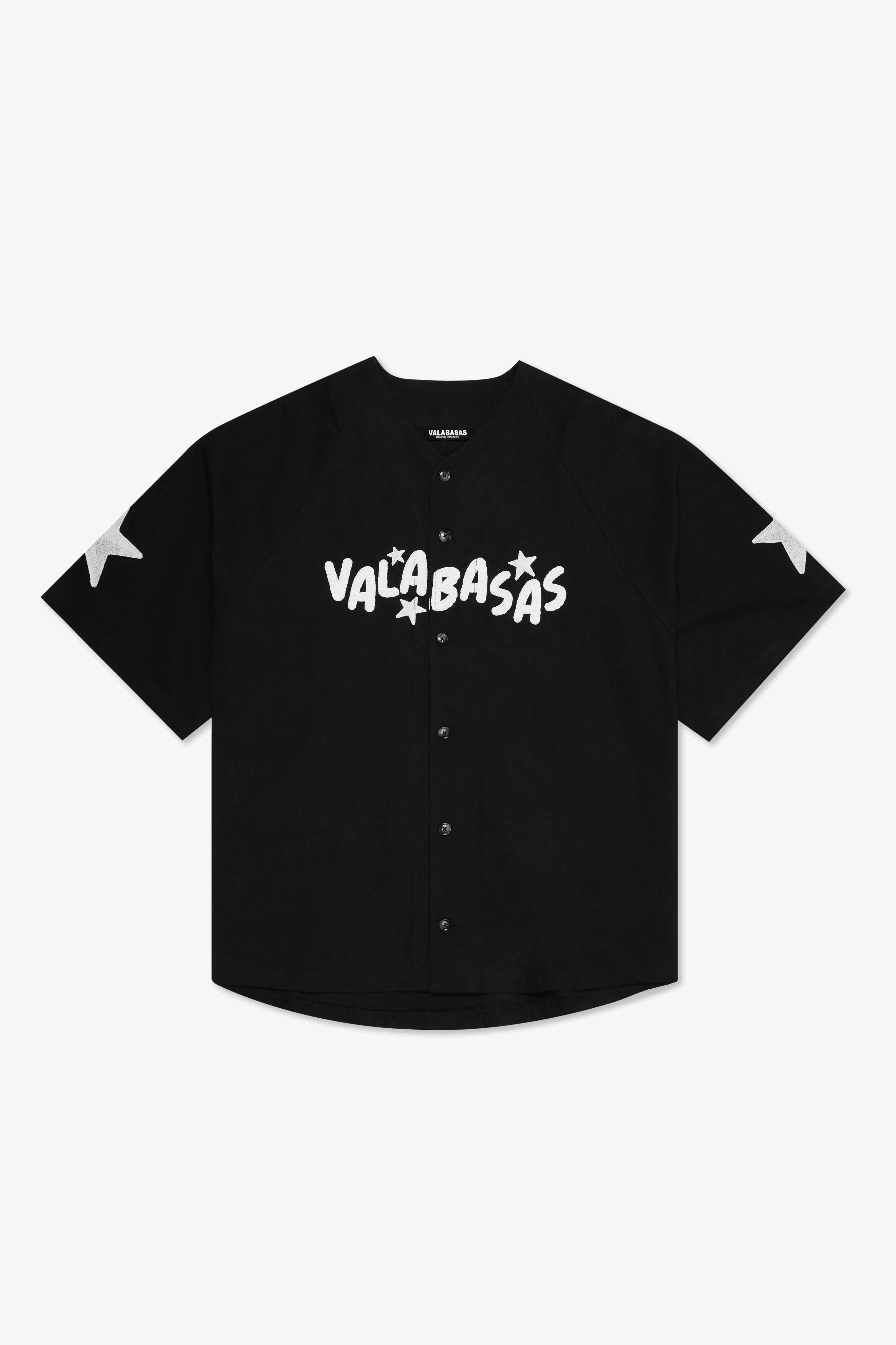 "GUIDANCE" BASEBALL JERSEY BLACK sold by valabasas product image thumbnail 3