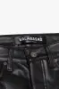"CITING" BLACK SKINNY VEGAN LEATHER JEAN sold by valabasas