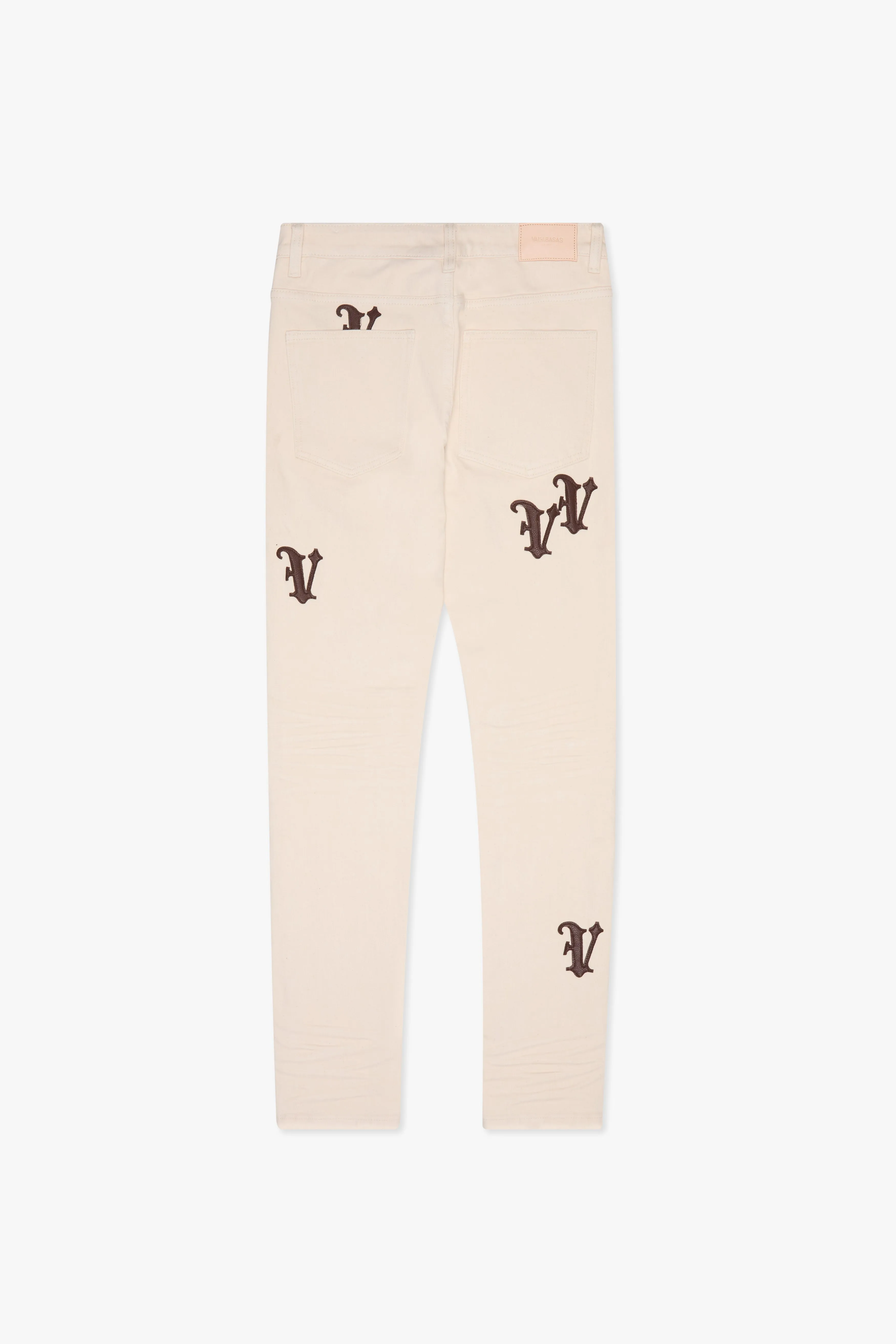 "VEED" SKINNY JEAN OG WHITE sold by valabasas product image thumbnail 3
