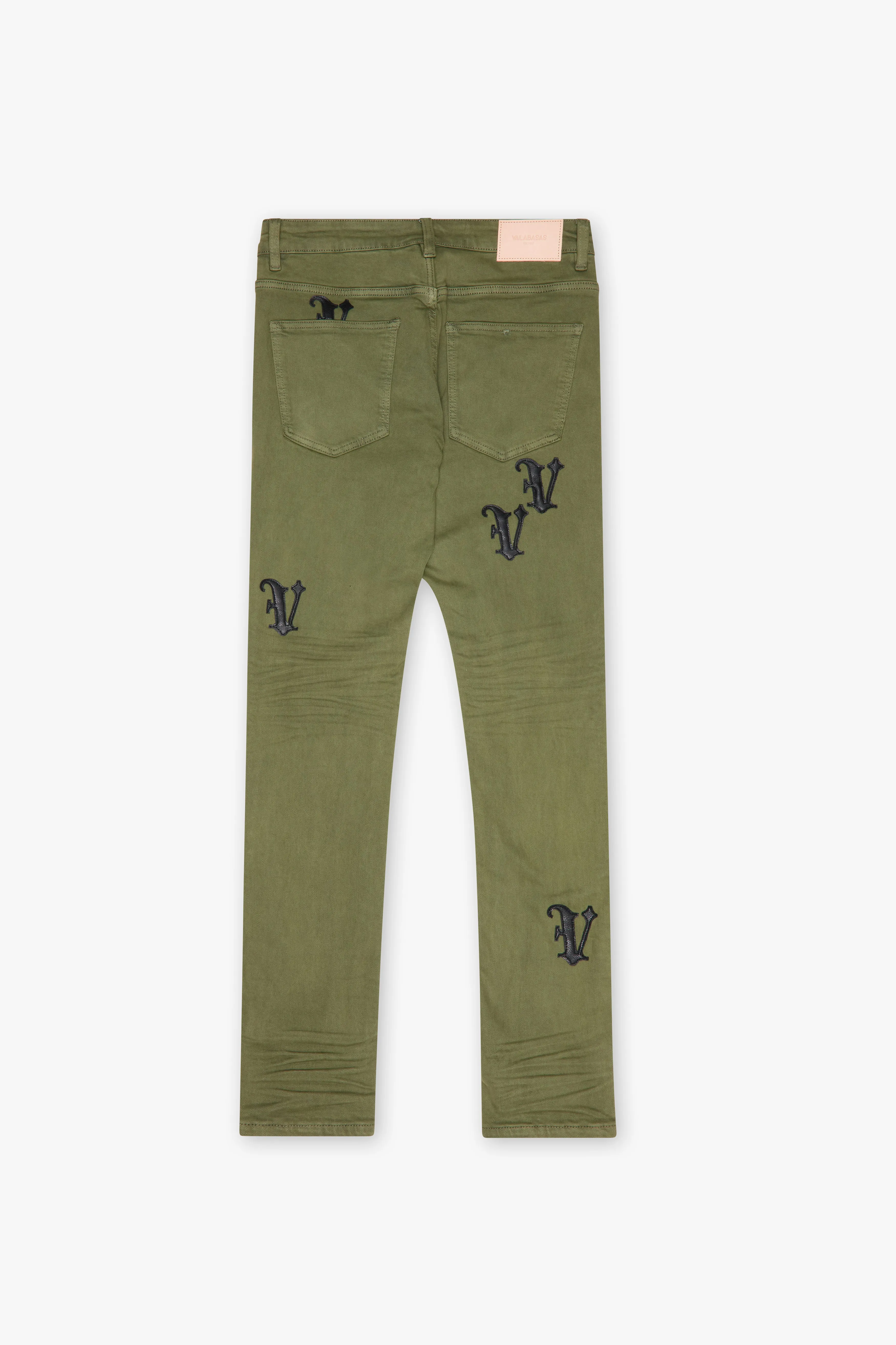 "DAYLIGHT " SKINNY JEAN GREEN sold by valabasas product image thumbnail 3